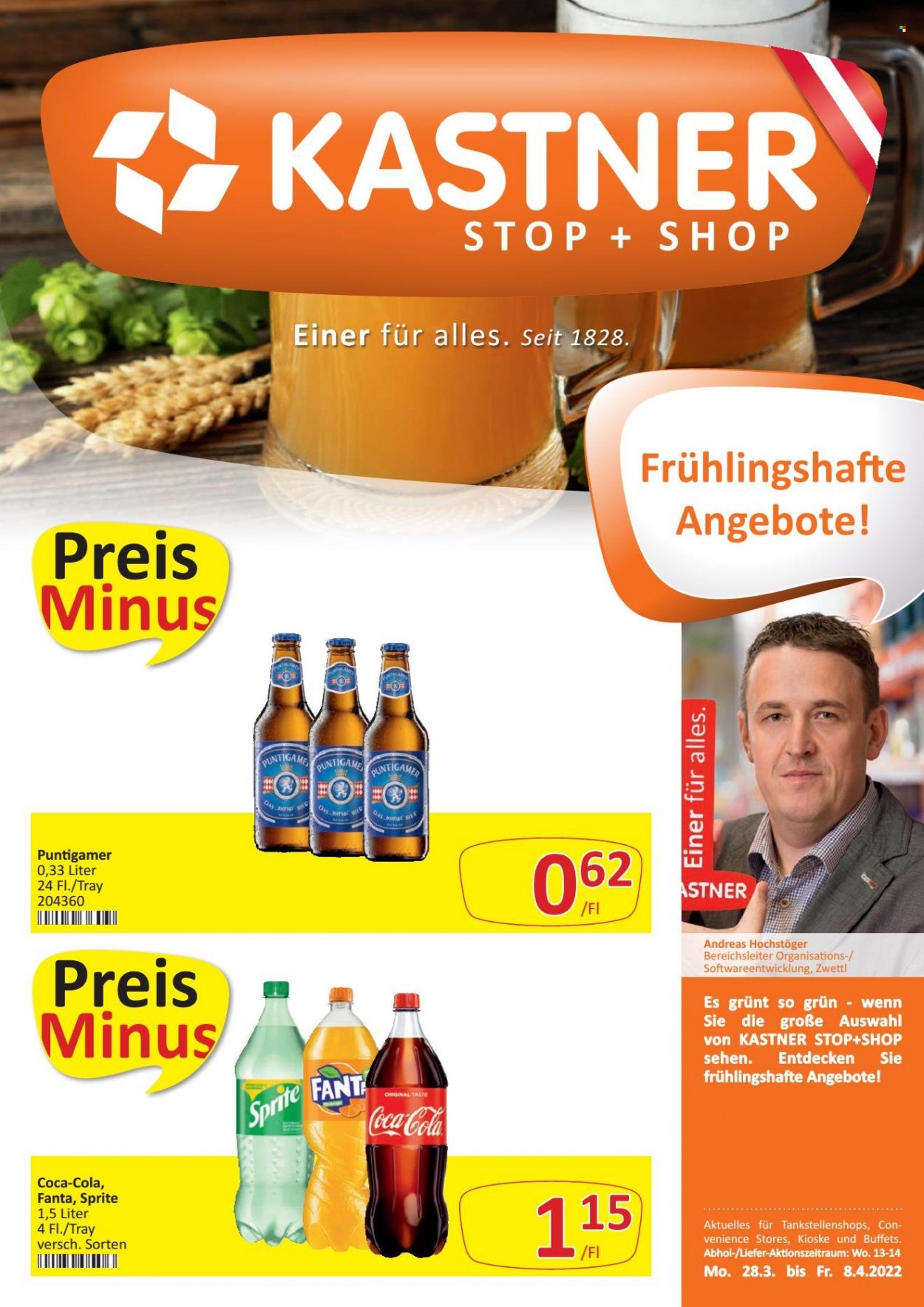 Angebote KASTNER - 28.3.2022 - 8.4.2022. Seite 1
