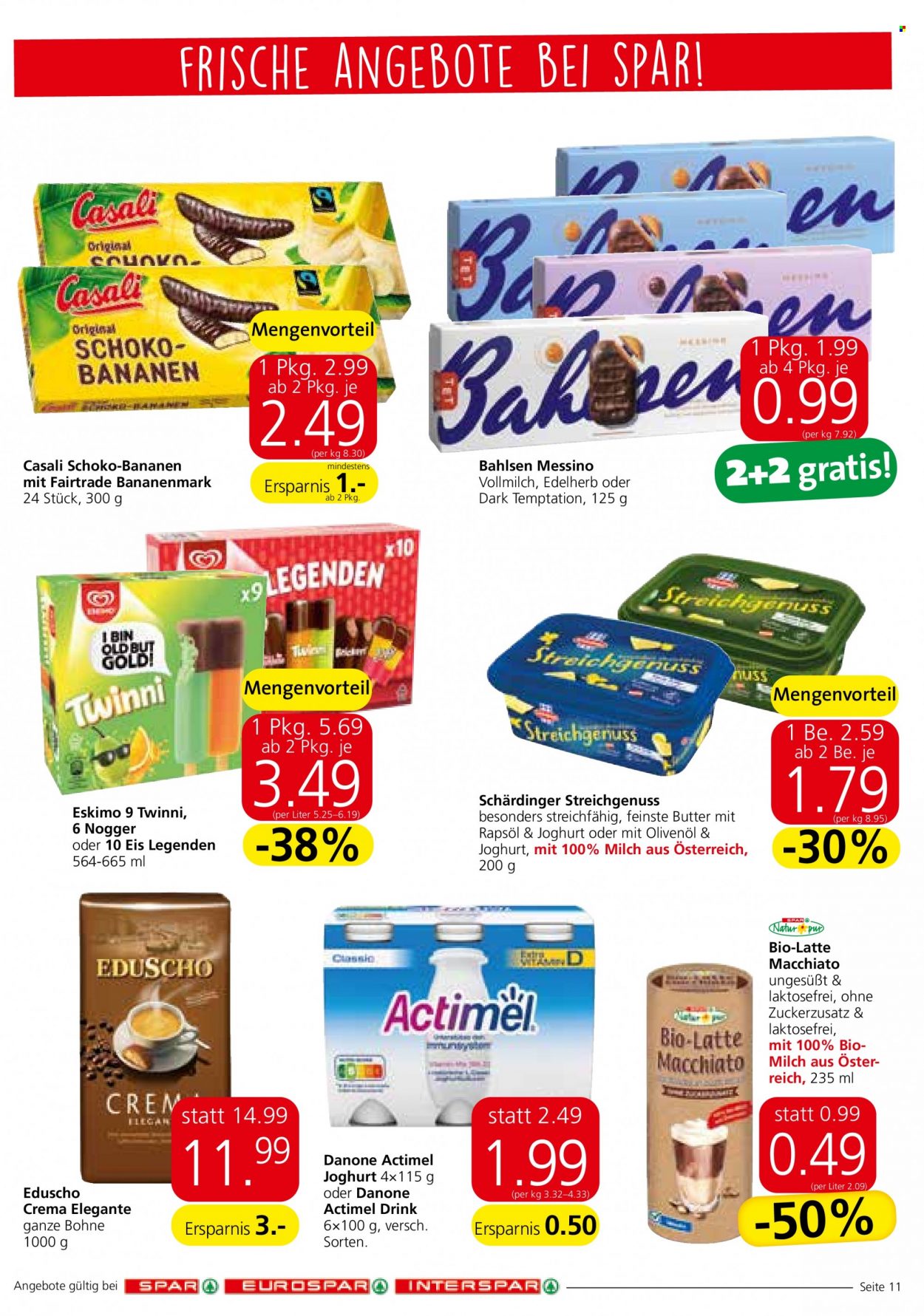 Angebote SPAR - 31.3.2022 - 6.4.2022. Seite 11