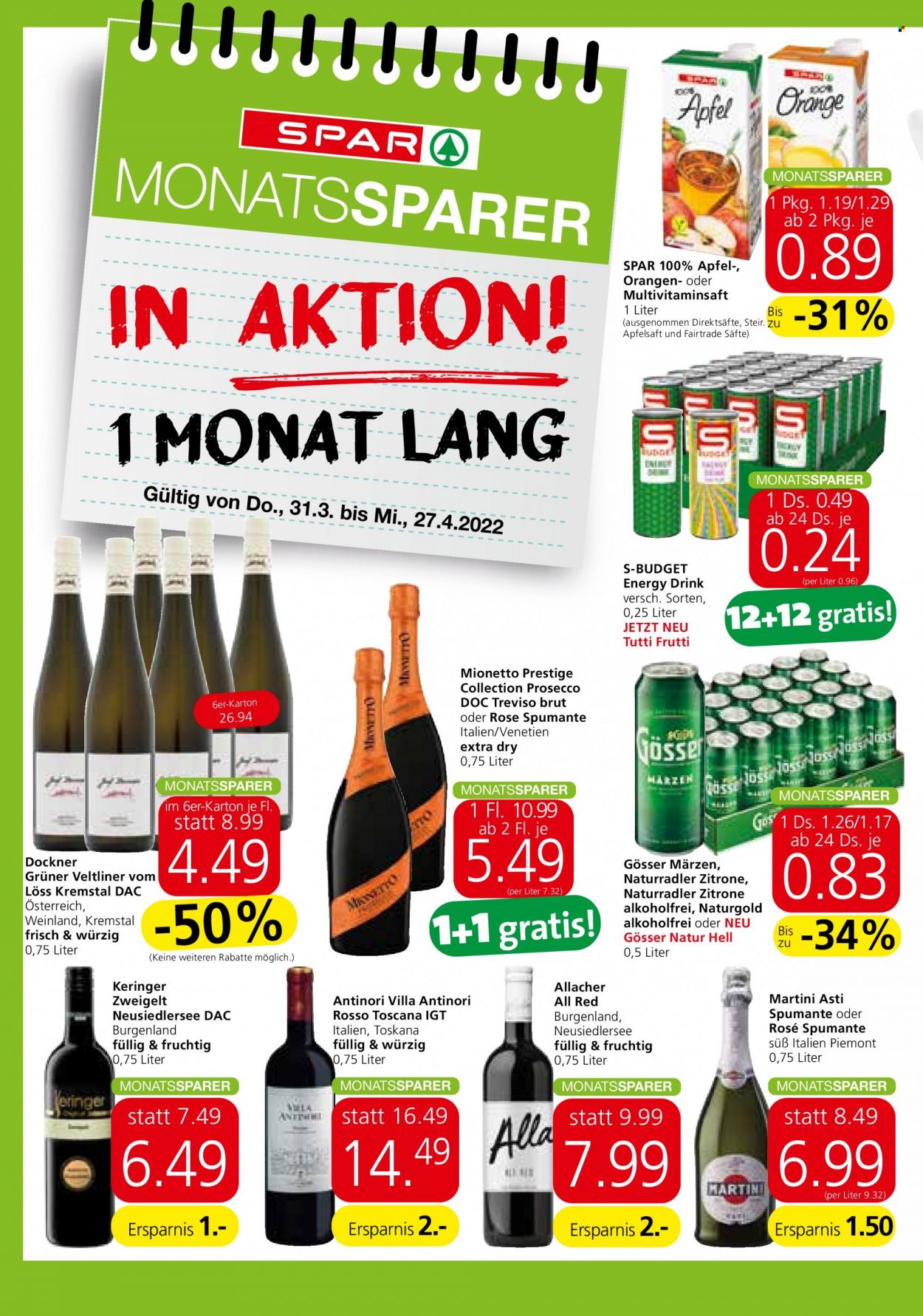 Angebote SPAR - 31.3.2022 - 27.4.2022. Seite 2