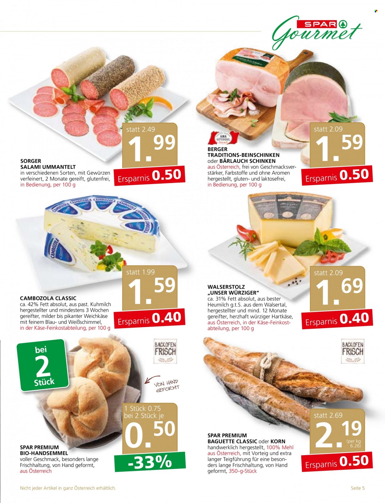 Angebote SPAR - 31.3.2022 - 6.4.2022. Seite 5