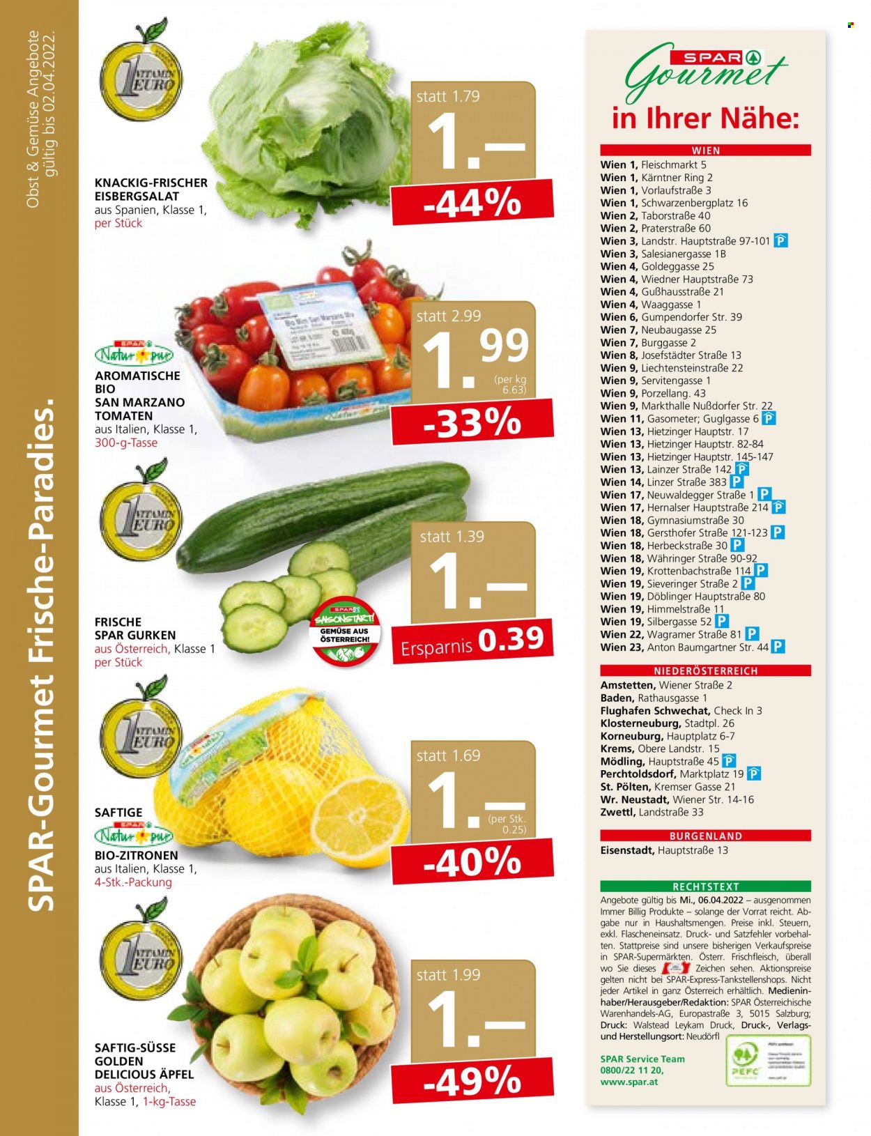 Angebote SPAR - 31.3.2022 - 6.4.2022. Seite 8