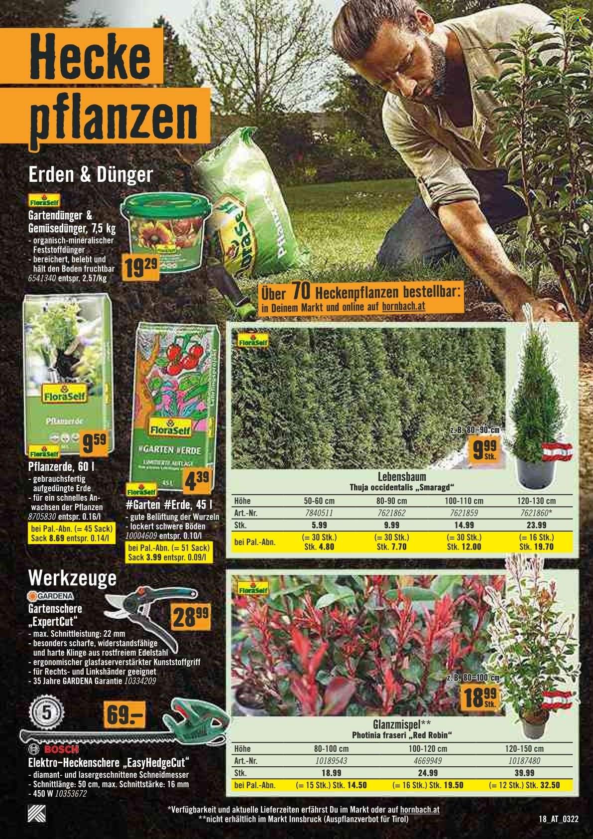 Angebote Hornbach - 31.3.2022 - 13.4.2022. Seite 18