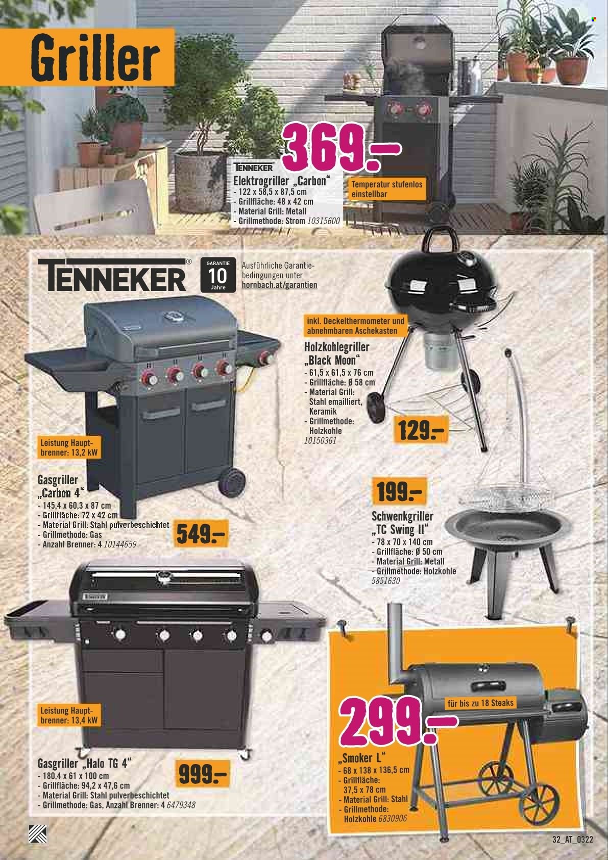 Angebote Hornbach - 31.3.2022 - 13.4.2022. Seite 32