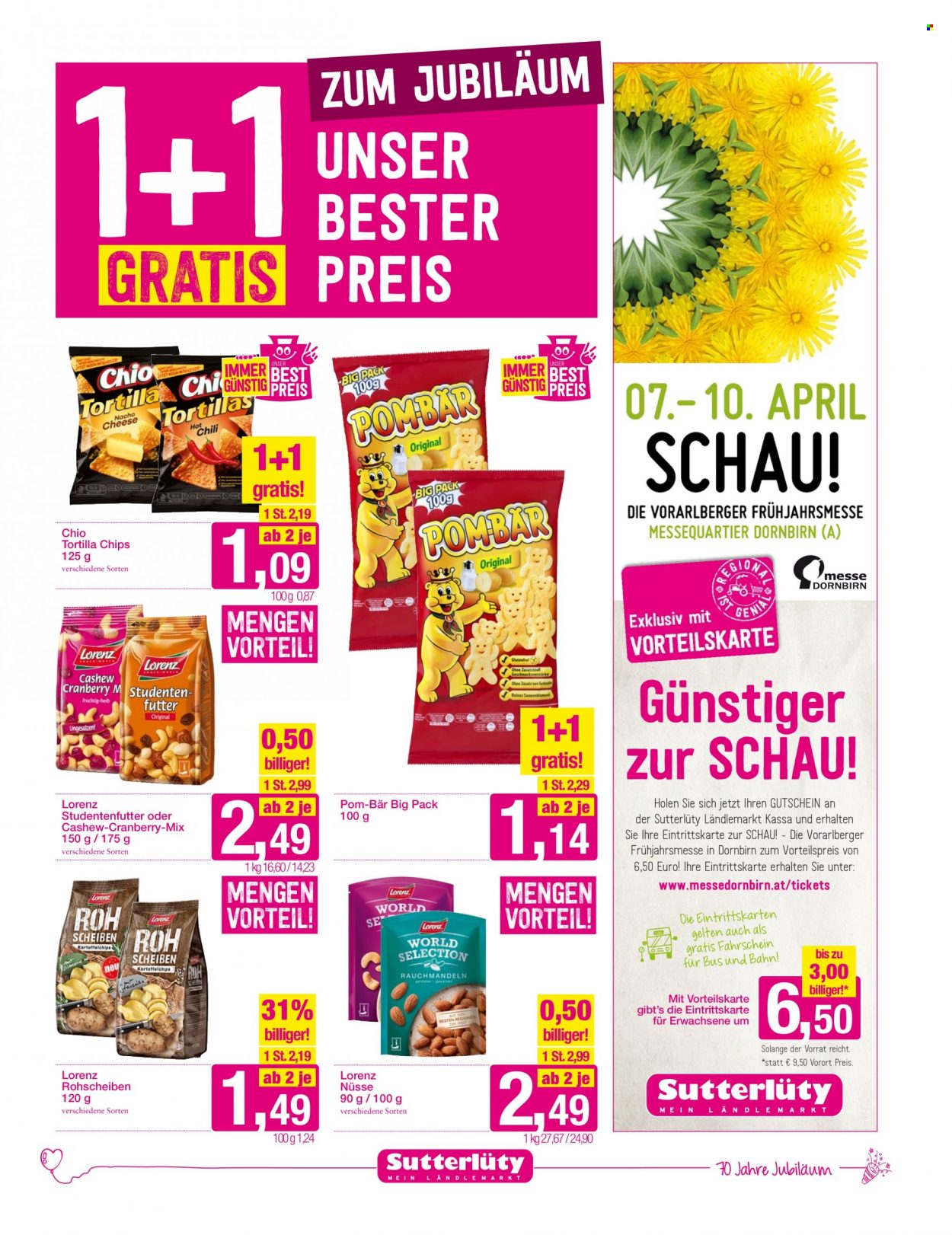 Angebote Sutterlüty - 31.3.2022 - 6.4.2022. Seite 15