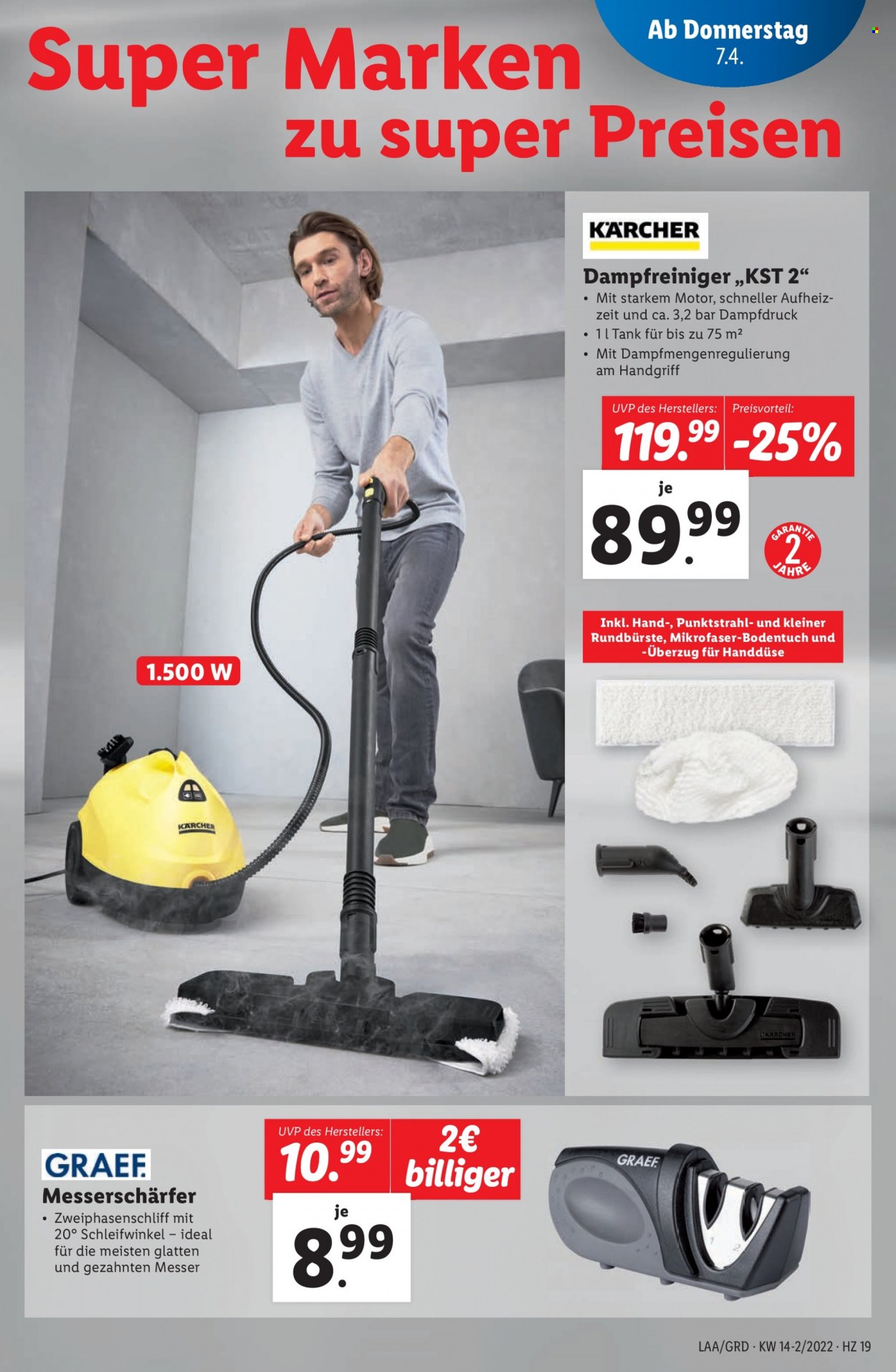 Angebote Lidl - 7.4.2022 - 13.4.2022. Seite 19