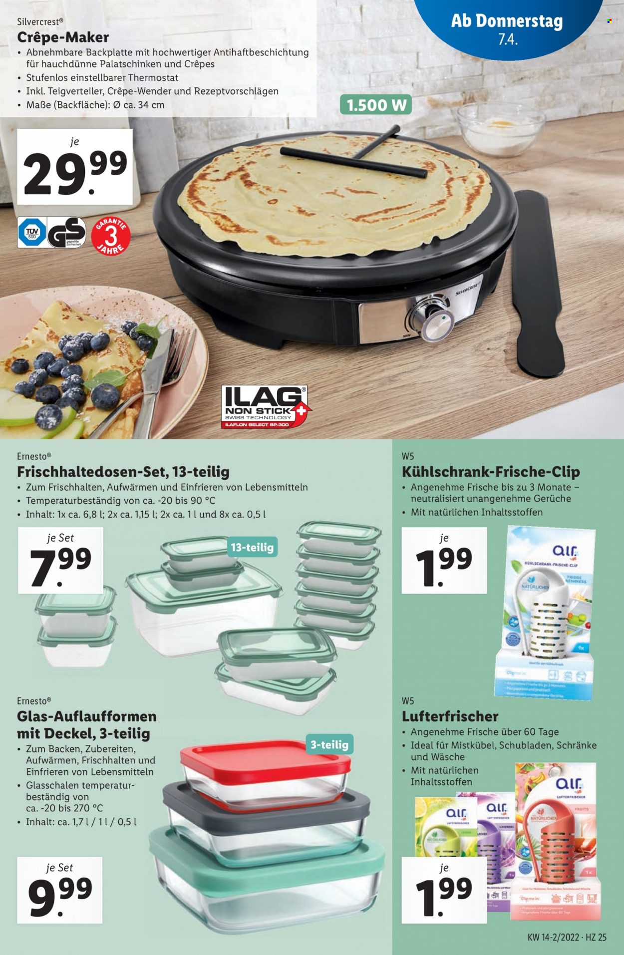 Angebote Lidl - 7.4.2022 - 13.4.2022. Seite 25