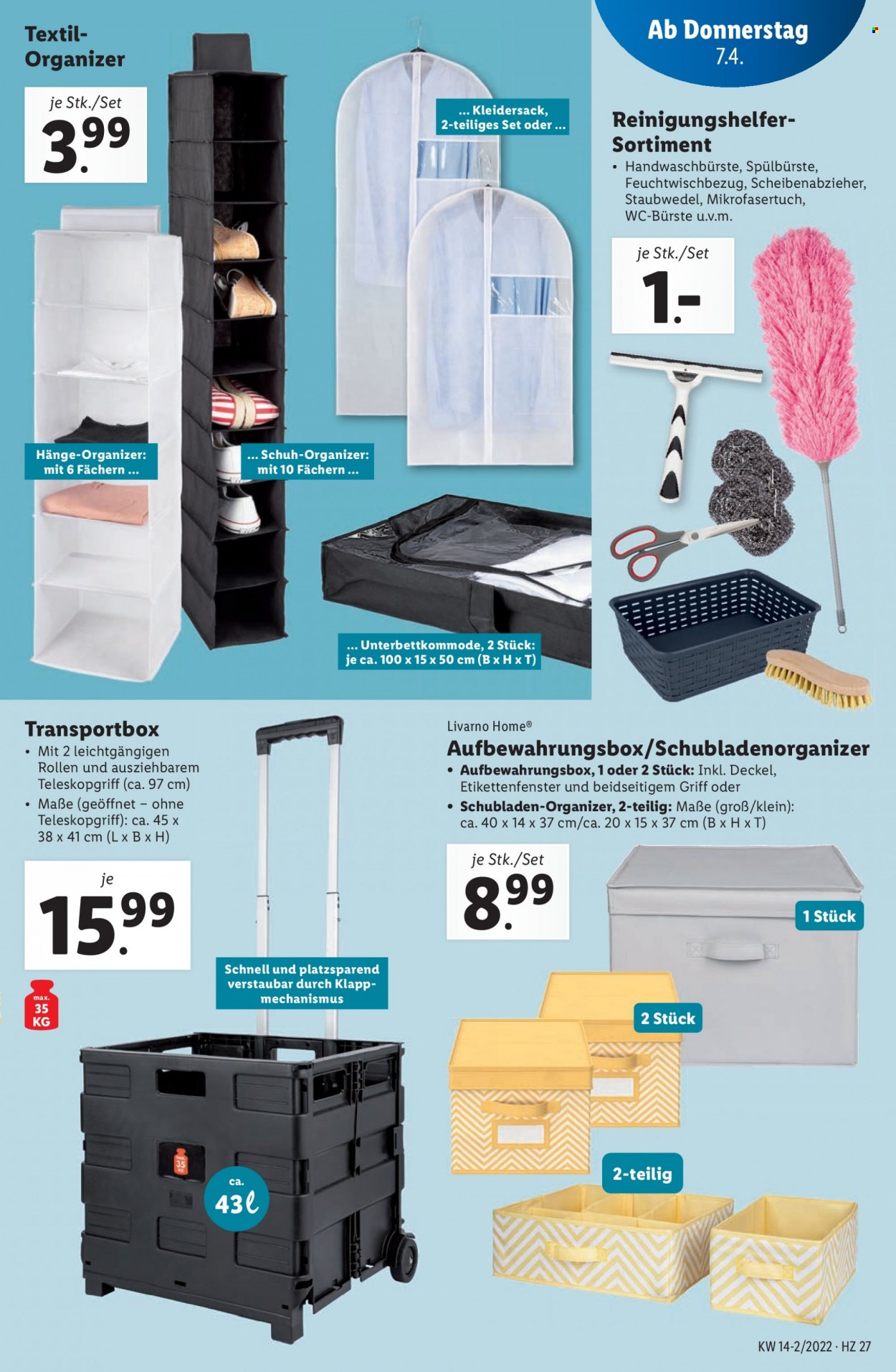 Angebote Lidl - 7.4.2022 - 13.4.2022. Seite 27