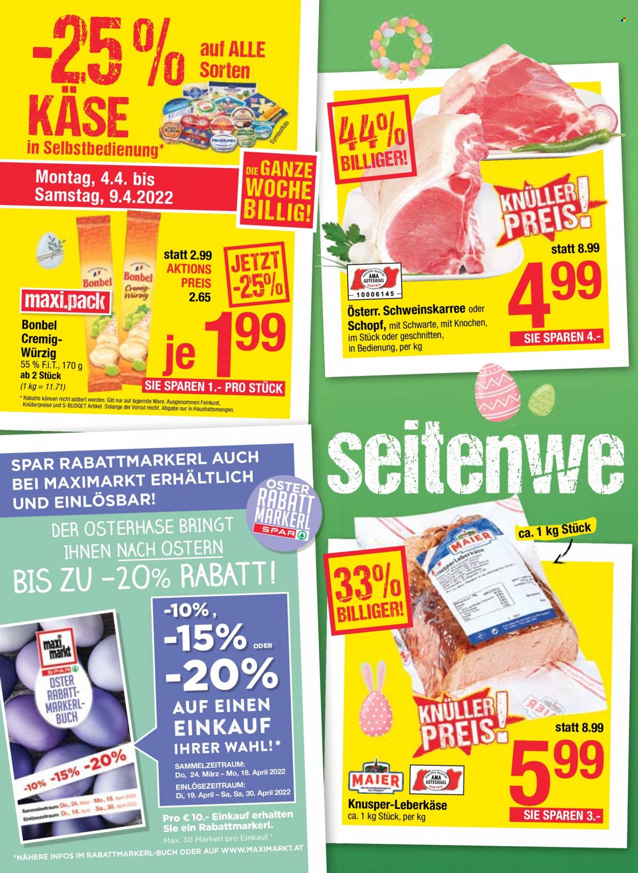 Angebote Maximarkt - 4.4.2022 - 9.4.2022. Seite 2