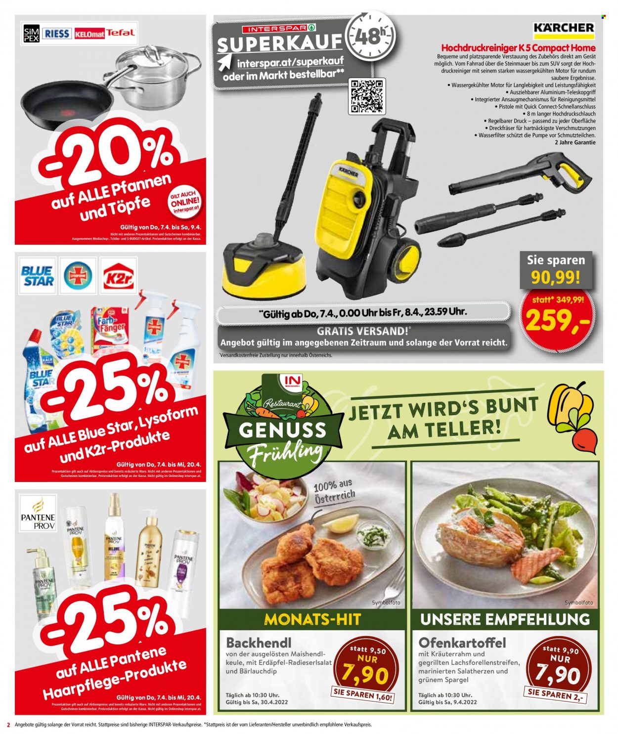 Angebote INTERSPAR - 7.4.2022 - 20.4.2022. Seite 2