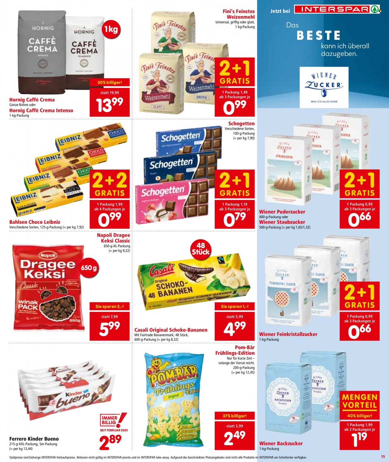 Angebote INTERSPAR - 7.4.2022 - 20.4.2022. Seite 15