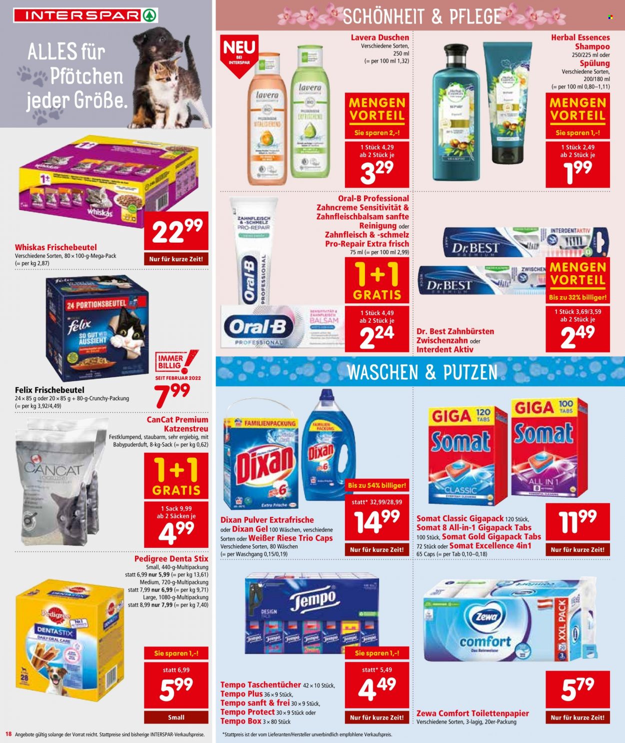 Angebote INTERSPAR - 7.4.2022 - 20.4.2022. Seite 18
