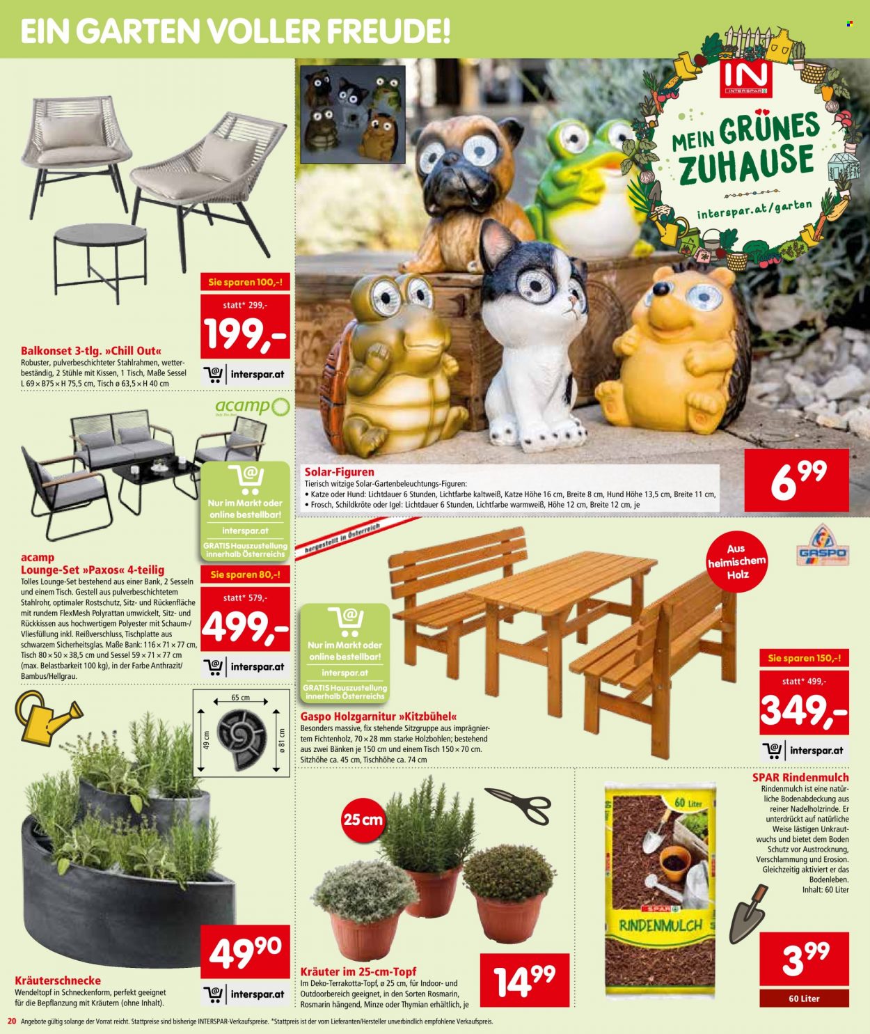 Angebote INTERSPAR - 7.4.2022 - 20.4.2022. Seite 20