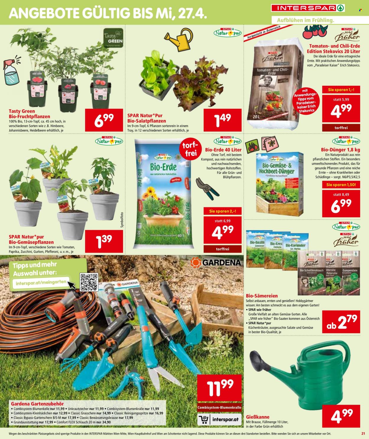 Angebote INTERSPAR - 7.4.2022 - 20.4.2022. Seite 21