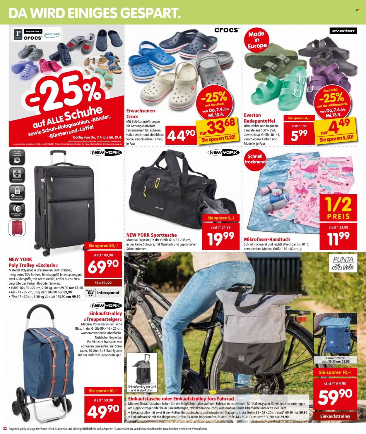 Angebote INTERSPAR - 7.4.2022 - 20.4.2022. Seite 22