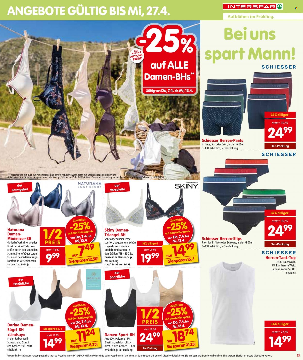 Angebote INTERSPAR - 7.4.2022 - 20.4.2022. Seite 23