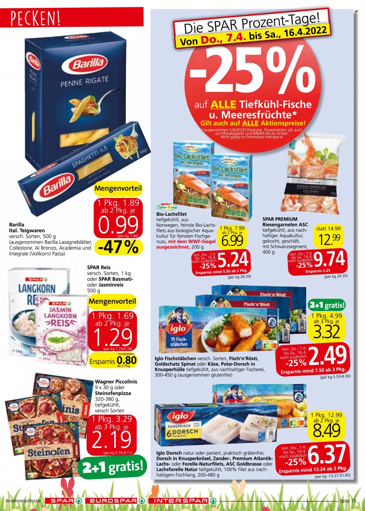 Angebote SPAR - 7.4.2022 - 20.4.2022. Seite 15