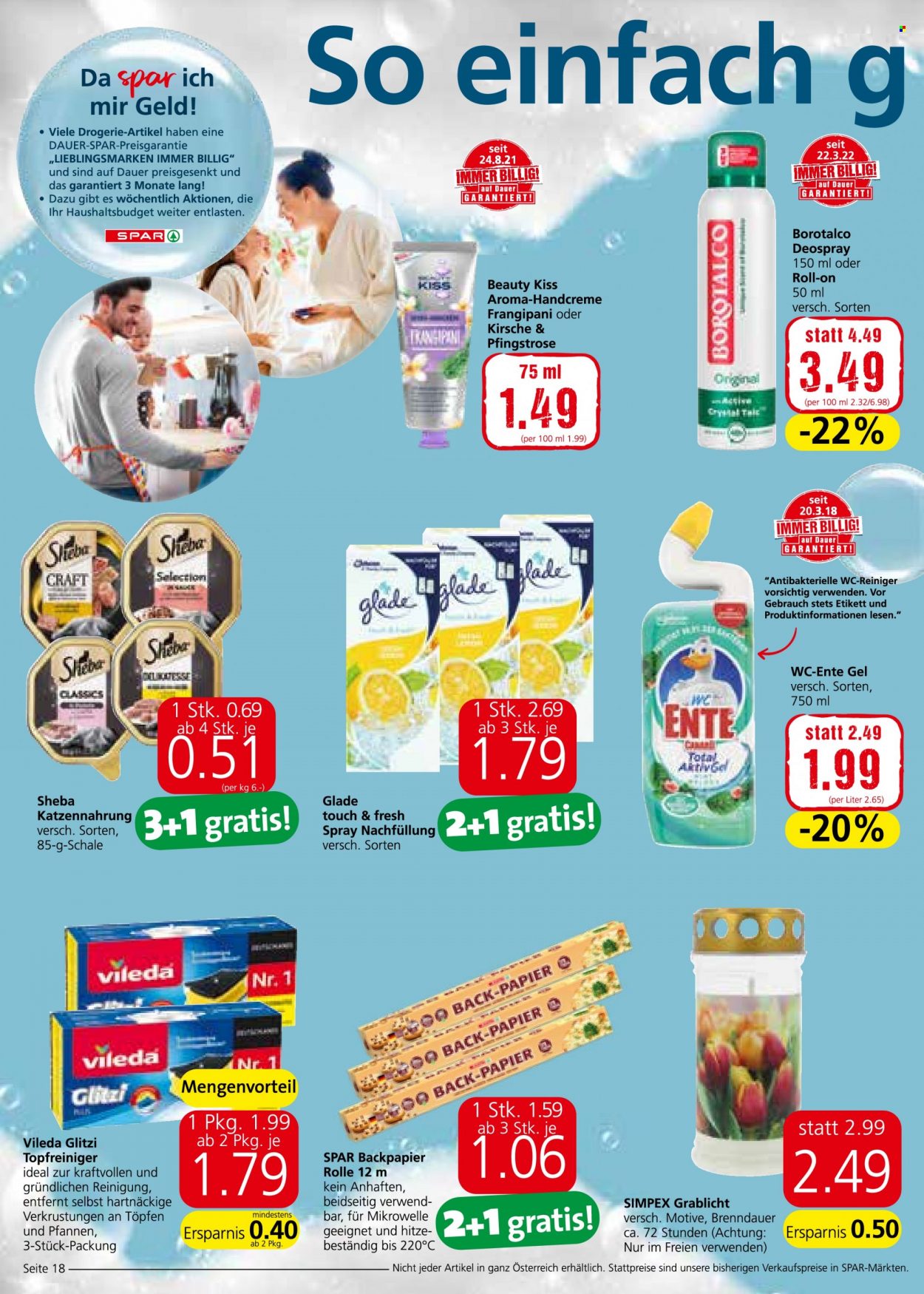 Angebote EUROSPAR - 7.4.2022 - 20.4.2022. Seite 18