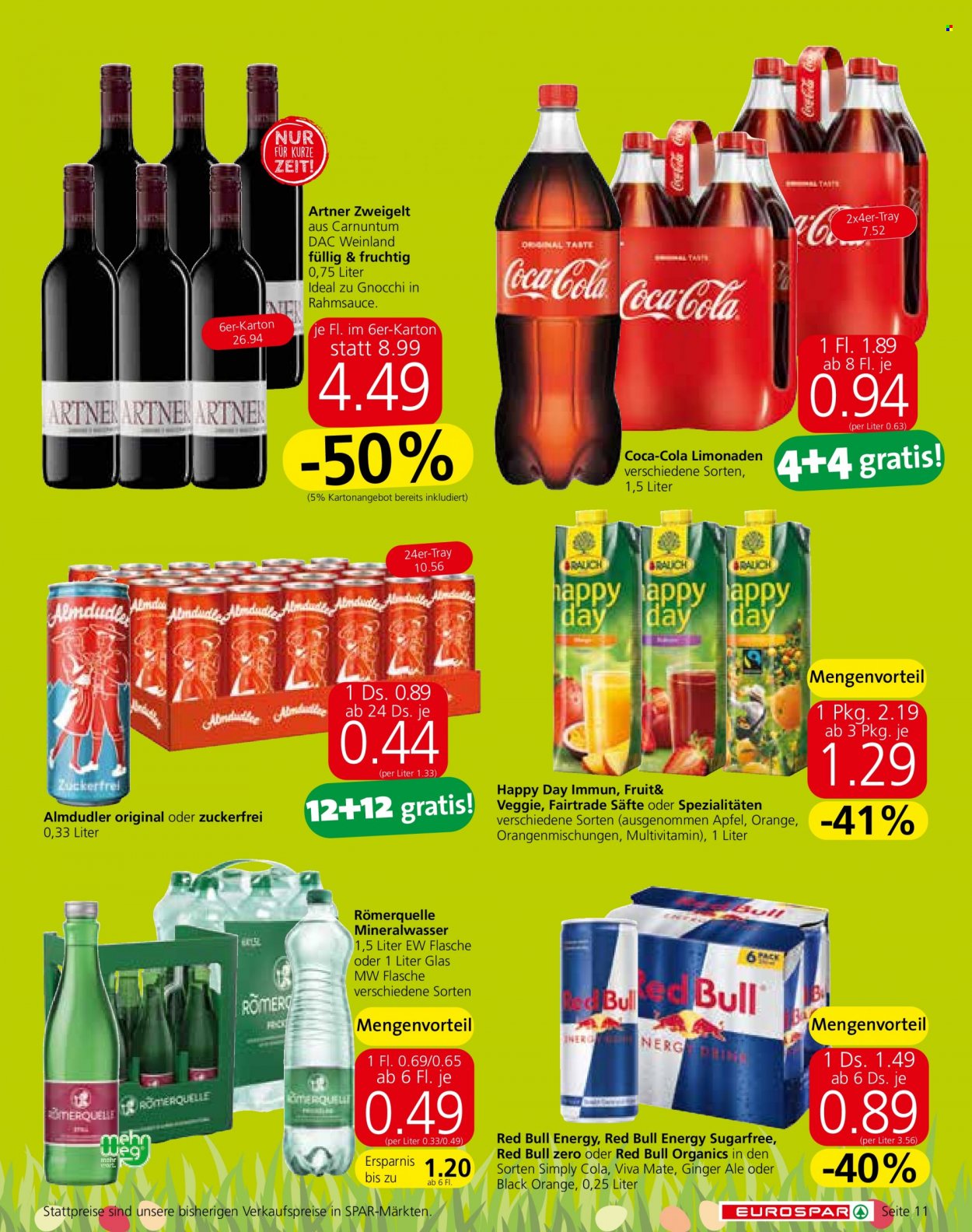 Angebote EUROSPAR - 7.4.2022 - 20.4.2022. Seite 11