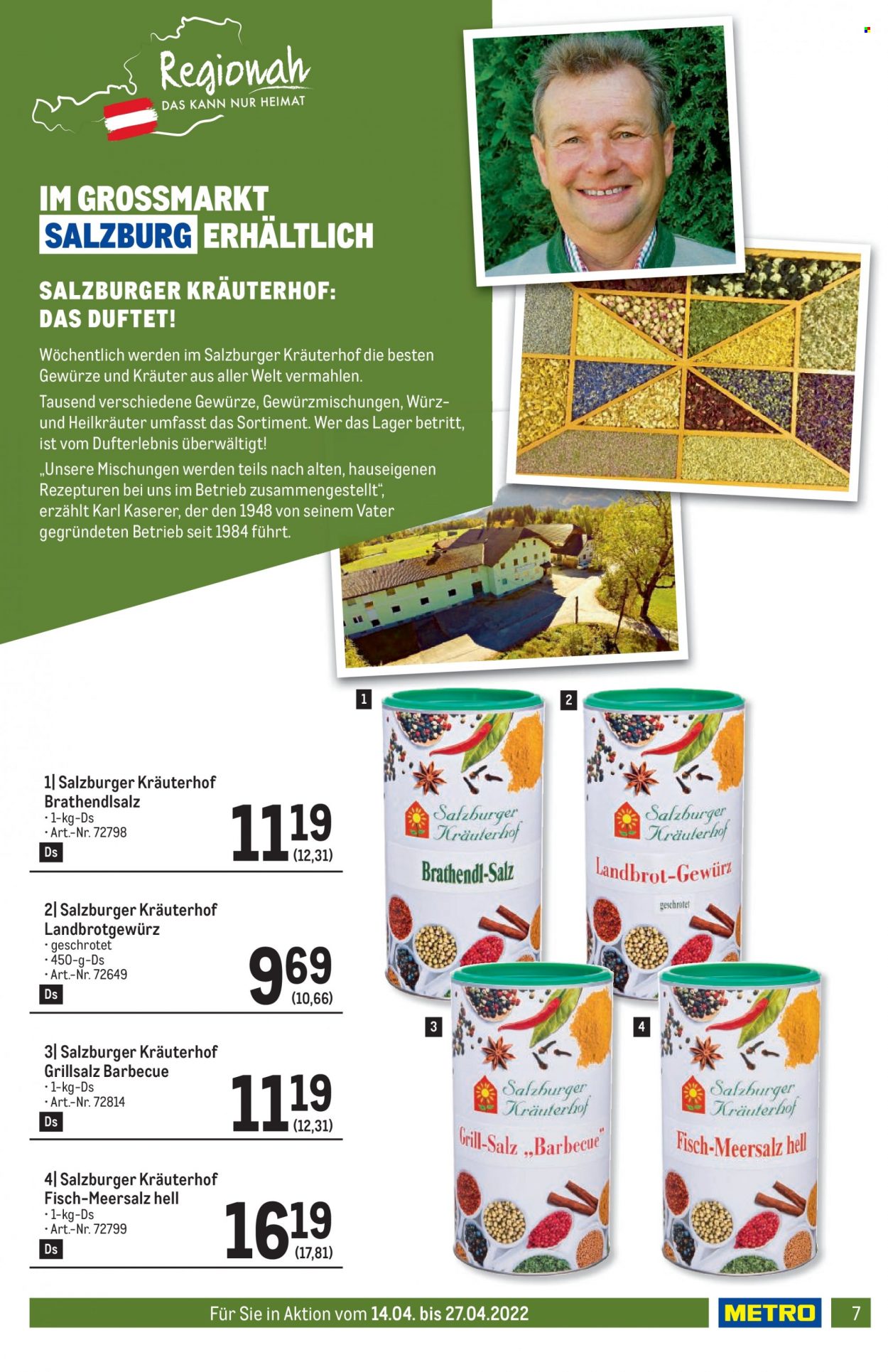 Angebote Metro - 14.4.2022 - 27.4.2022. Seite 7