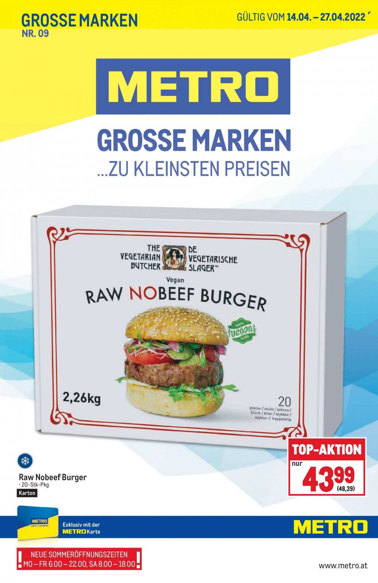 Angebote Metro - 14.4.2022 - 27.4.2022. Seite 1