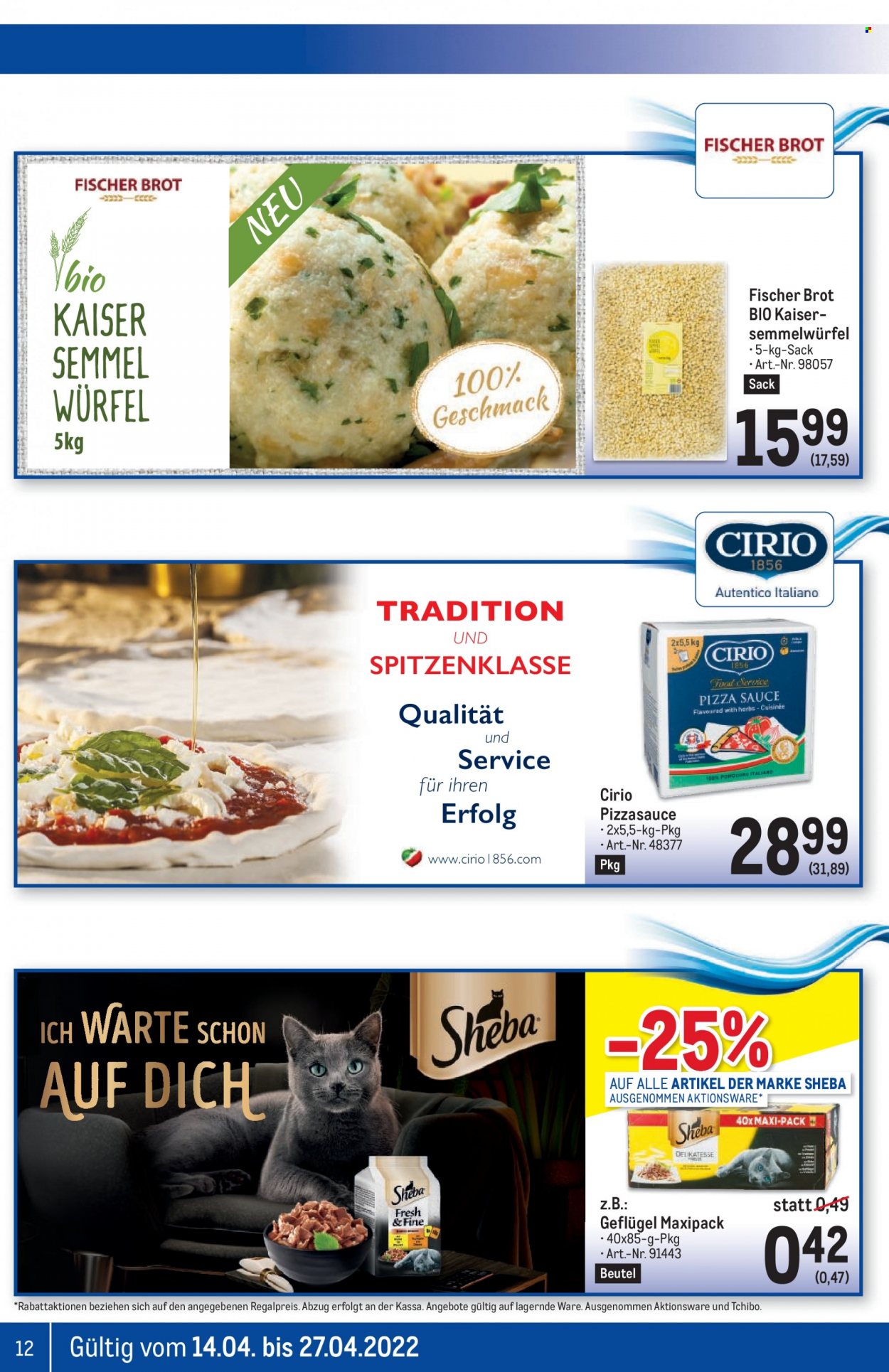 Angebote Metro - 14.4.2022 - 27.4.2022. Seite 12