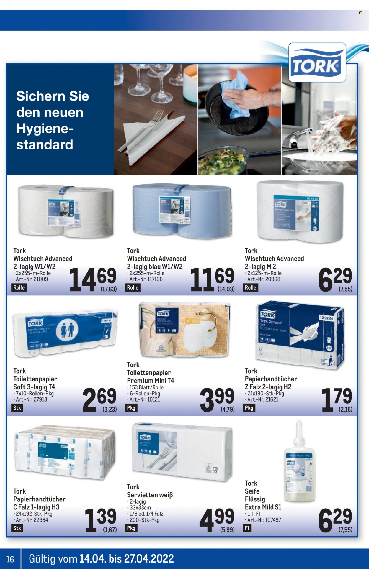 Angebote Metro - 14.4.2022 - 27.4.2022. Seite 16