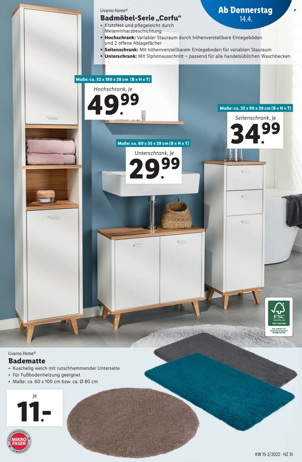 Angebote Lidl - 14.4.2022 - 20.4.2022. Seite 31