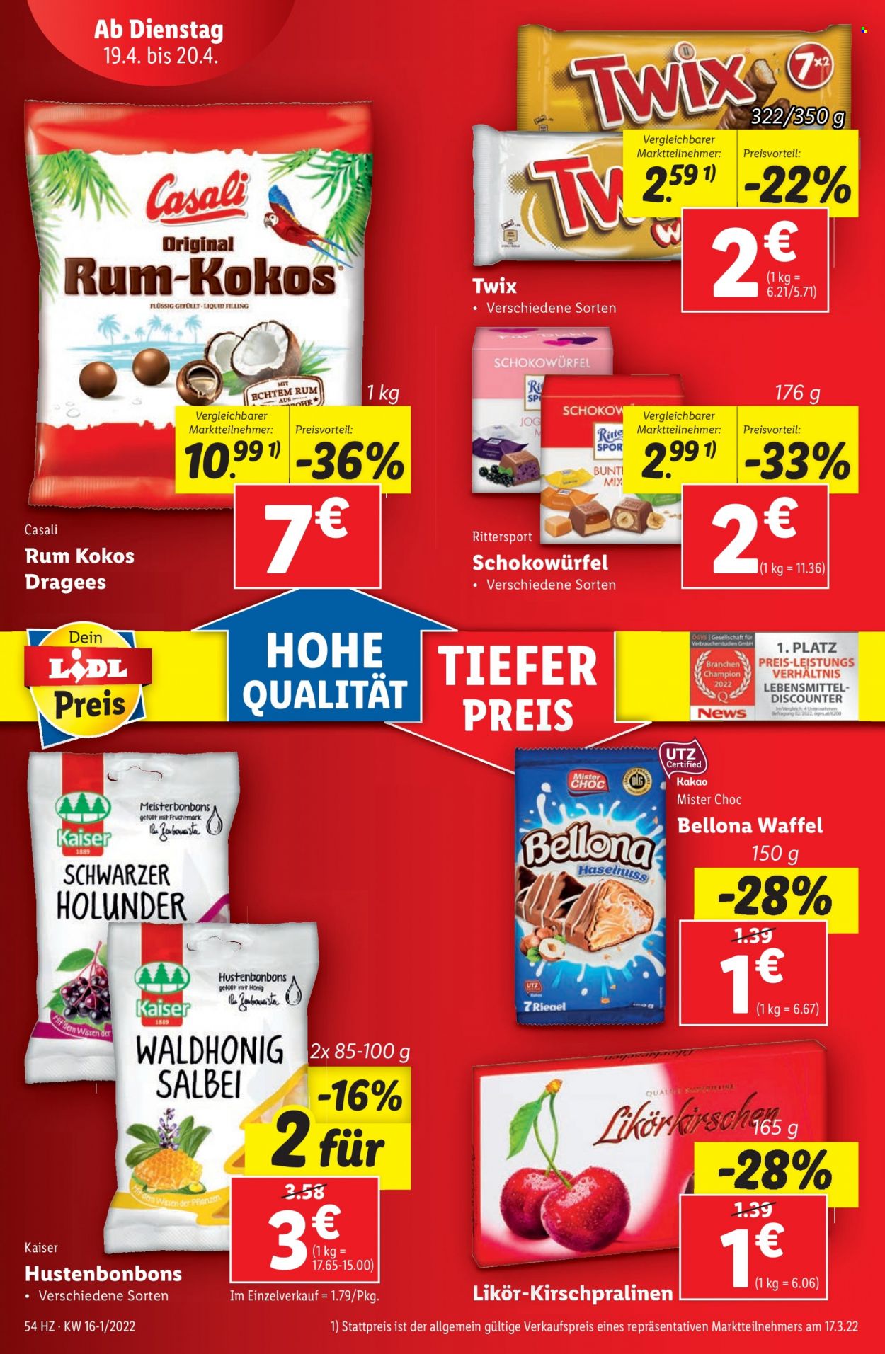 Angebote Lidl - 14.4.2022 - 20.4.2022. Seite 54