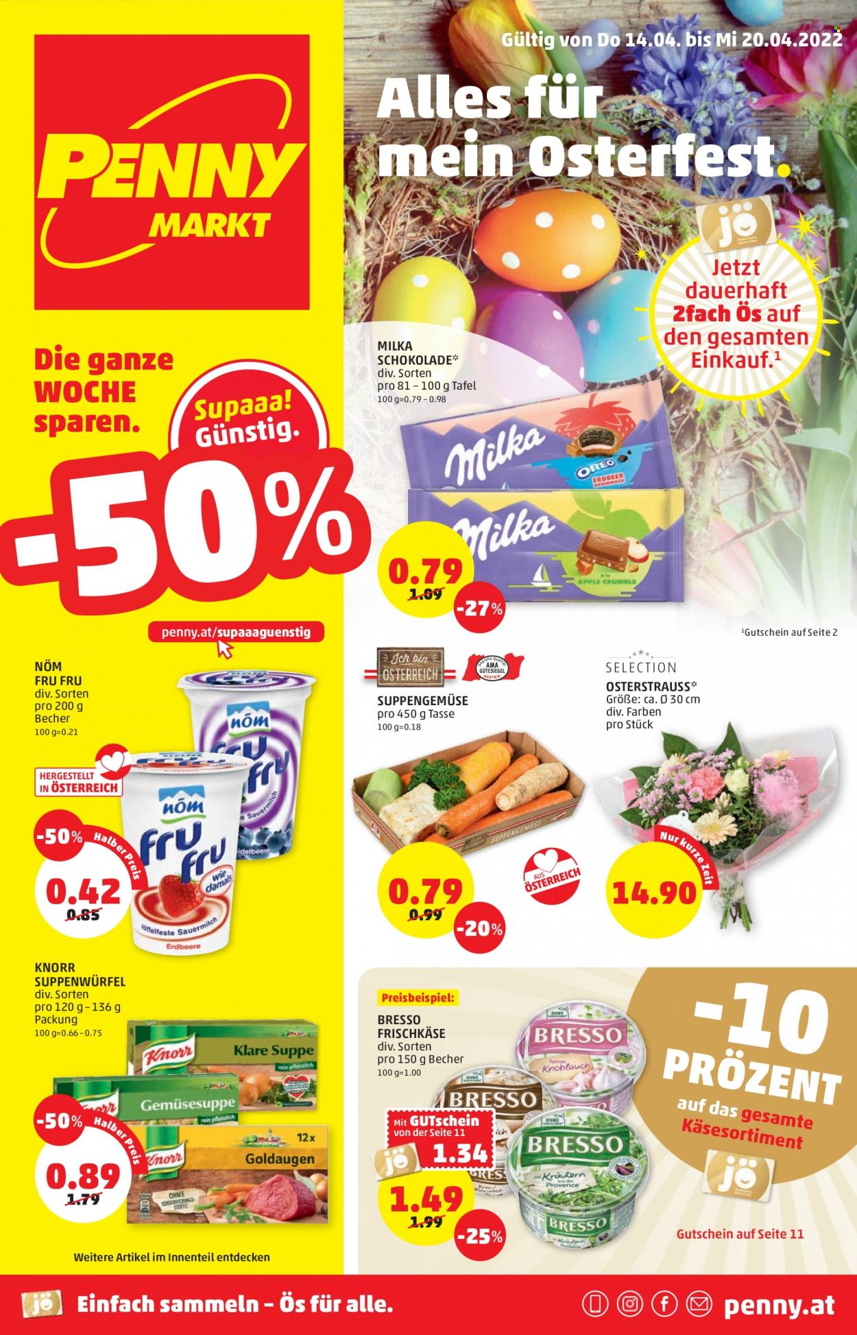 Angebote Penny - 14.4.2022 - 20.4.2022. Seite 1