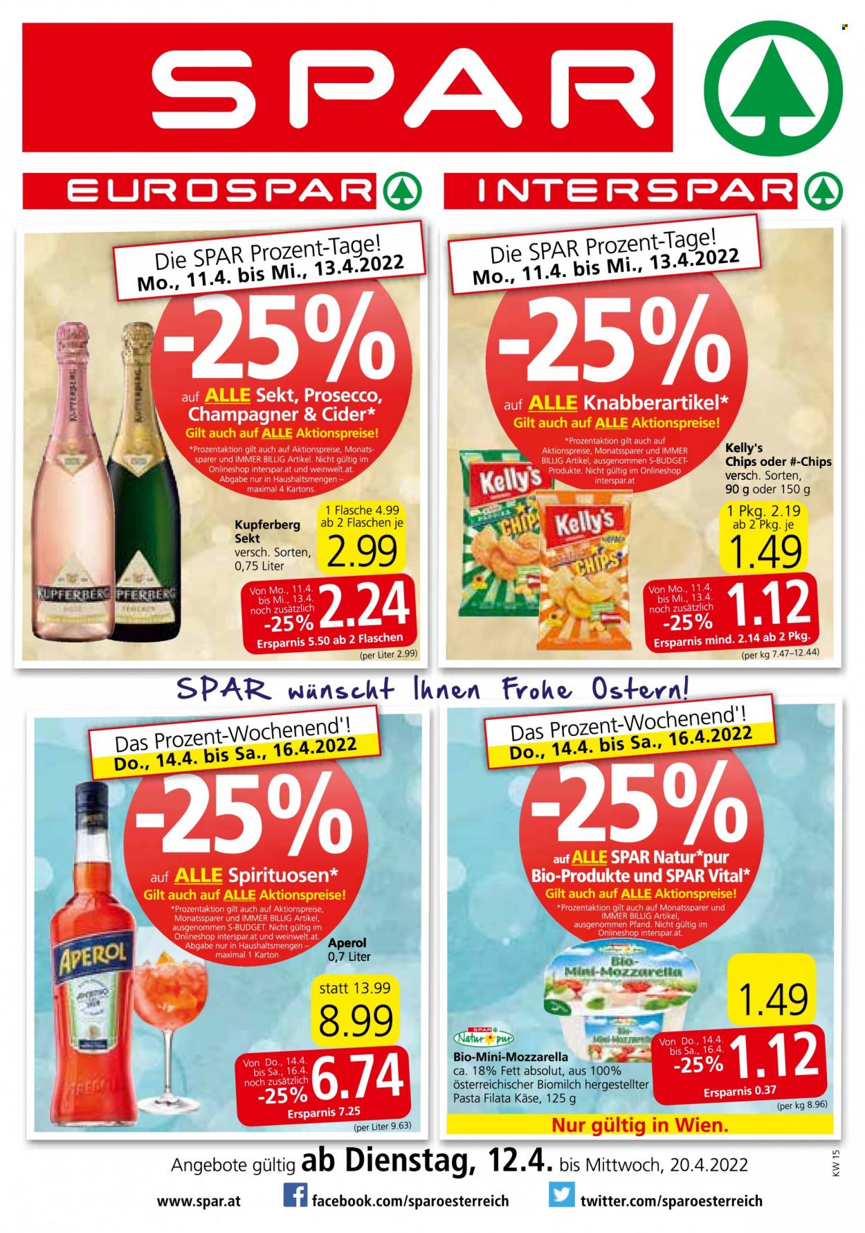 Angebote INTERSPAR - 12.4.2022 - 20.4.2022. Seite 1