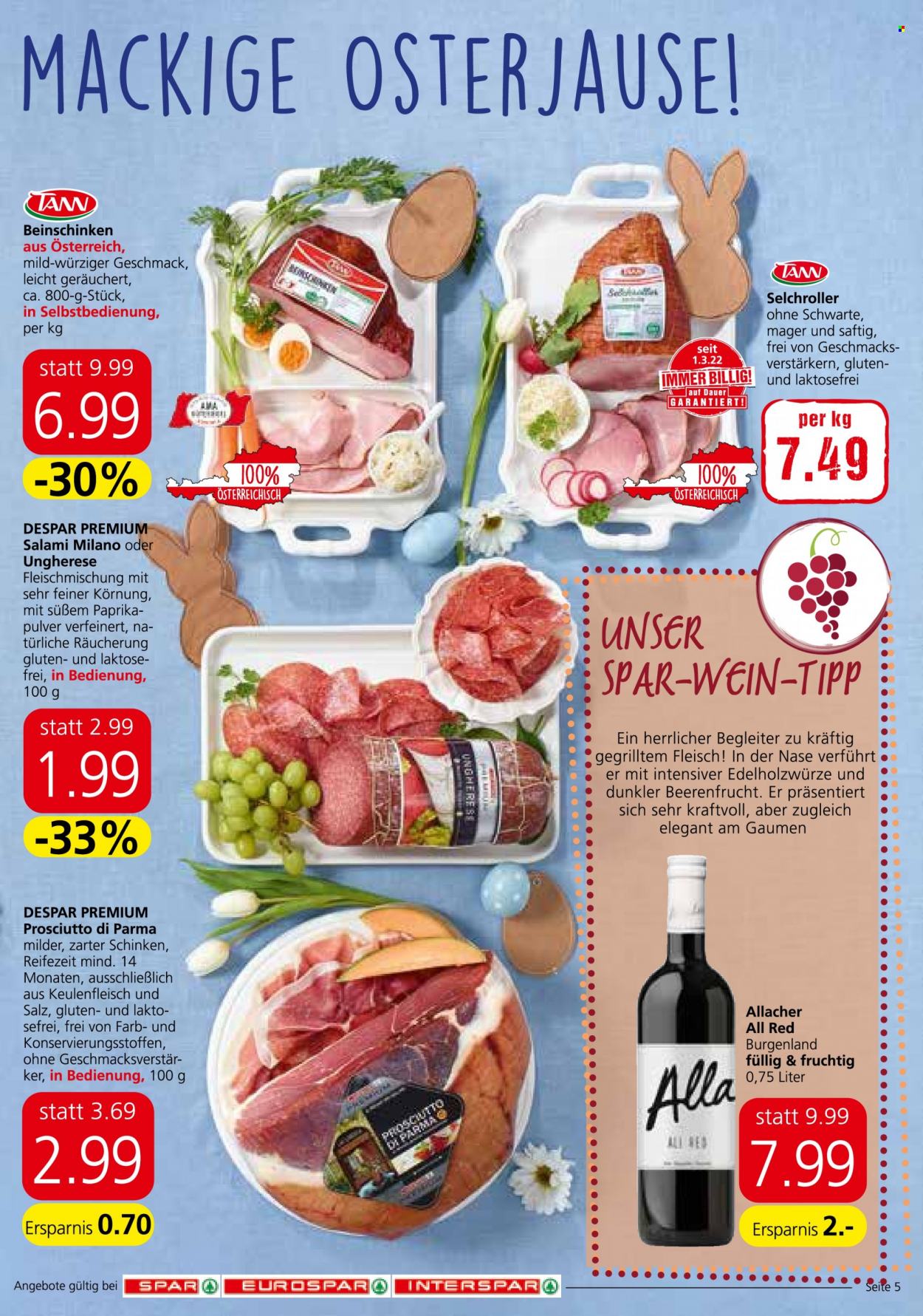 Angebote INTERSPAR - 12.4.2022 - 20.4.2022. Seite 5