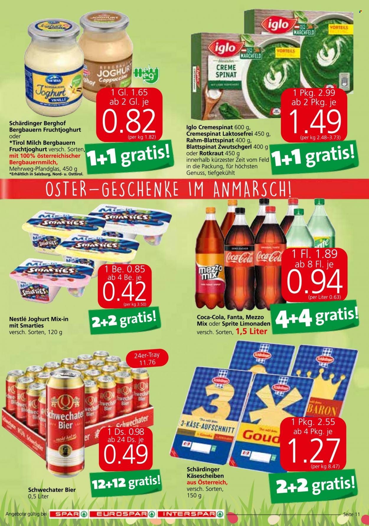 Angebote INTERSPAR - 12.4.2022 - 20.4.2022. Seite 11