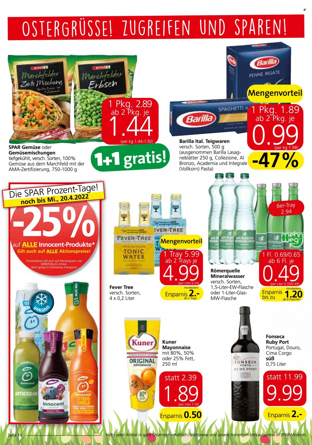 Angebote INTERSPAR - 12.4.2022 - 20.4.2022. Seite 14