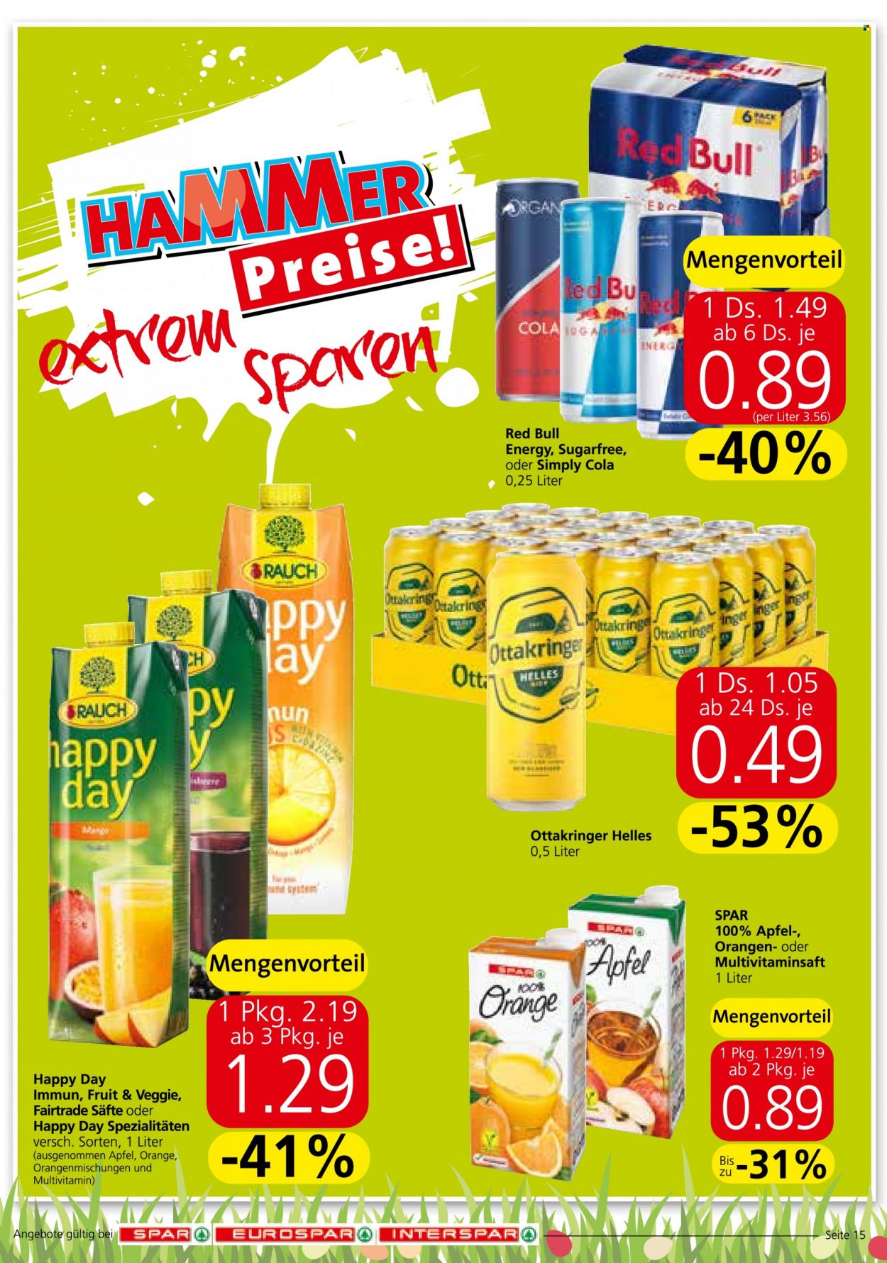 Angebote INTERSPAR - 12.4.2022 - 20.4.2022. Seite 15
