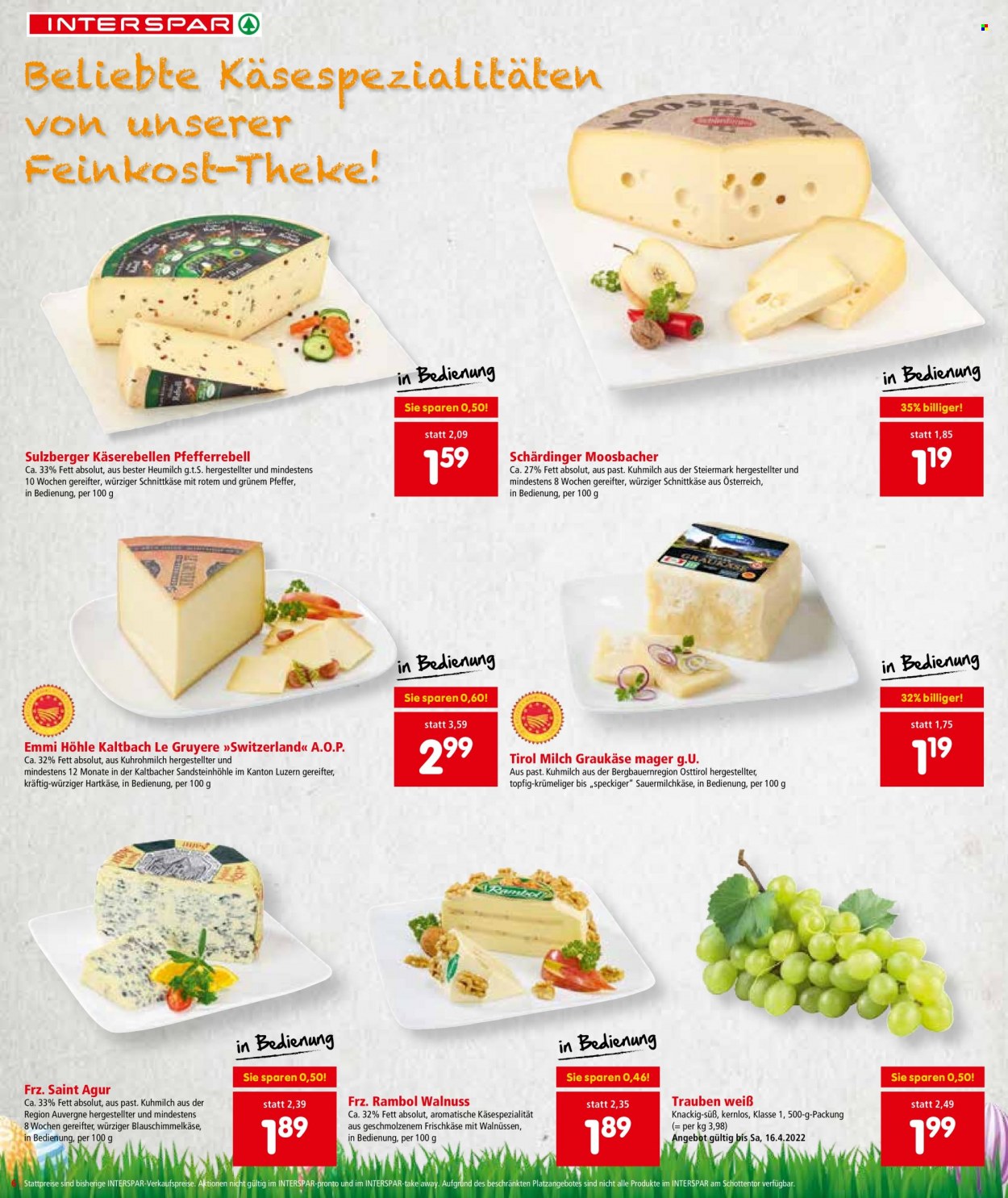 Angebote INTERSPAR - 12.4.2022 - 20.4.2022. Seite 6