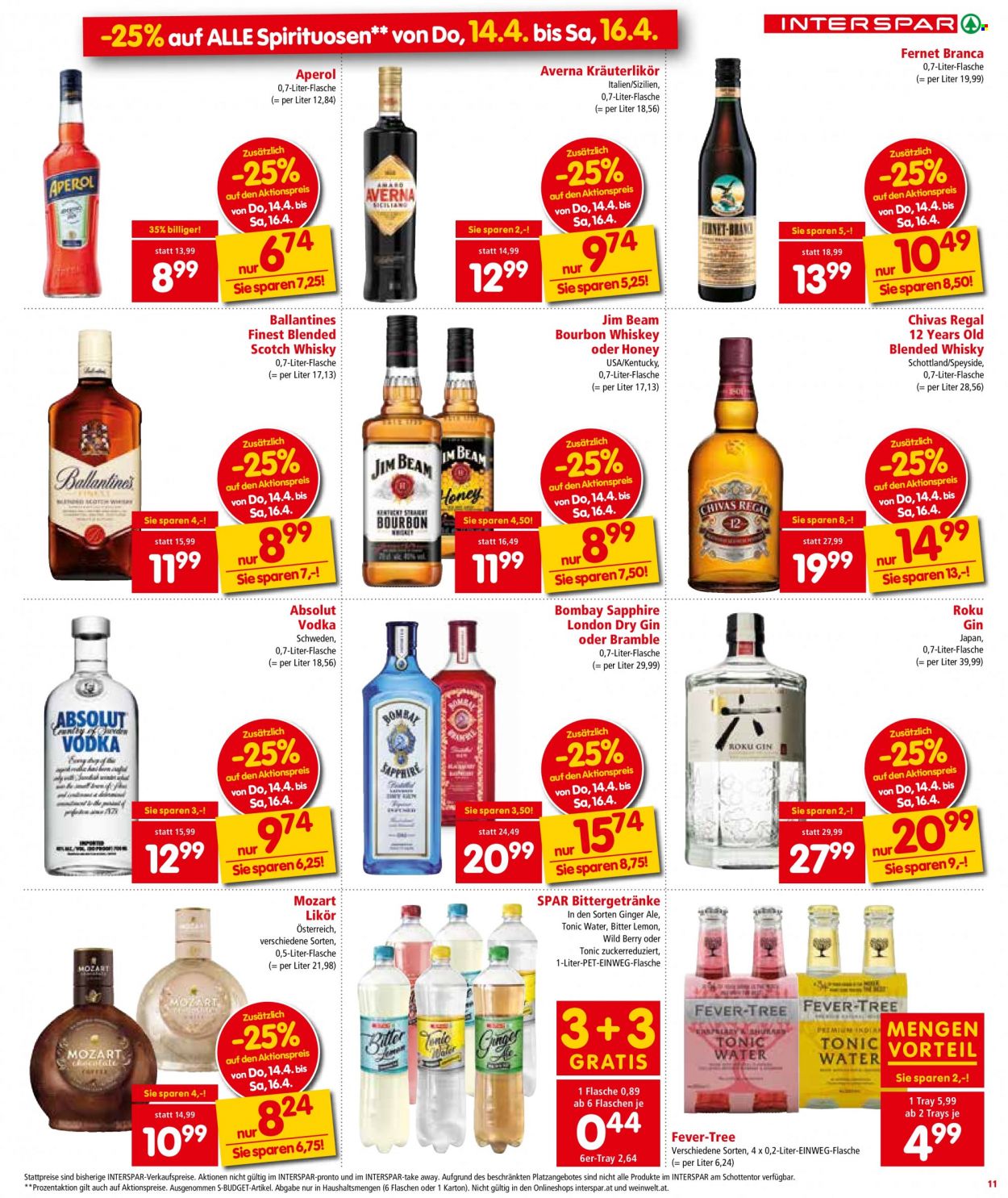 Angebote INTERSPAR - 12.4.2022 - 20.4.2022. Seite 11