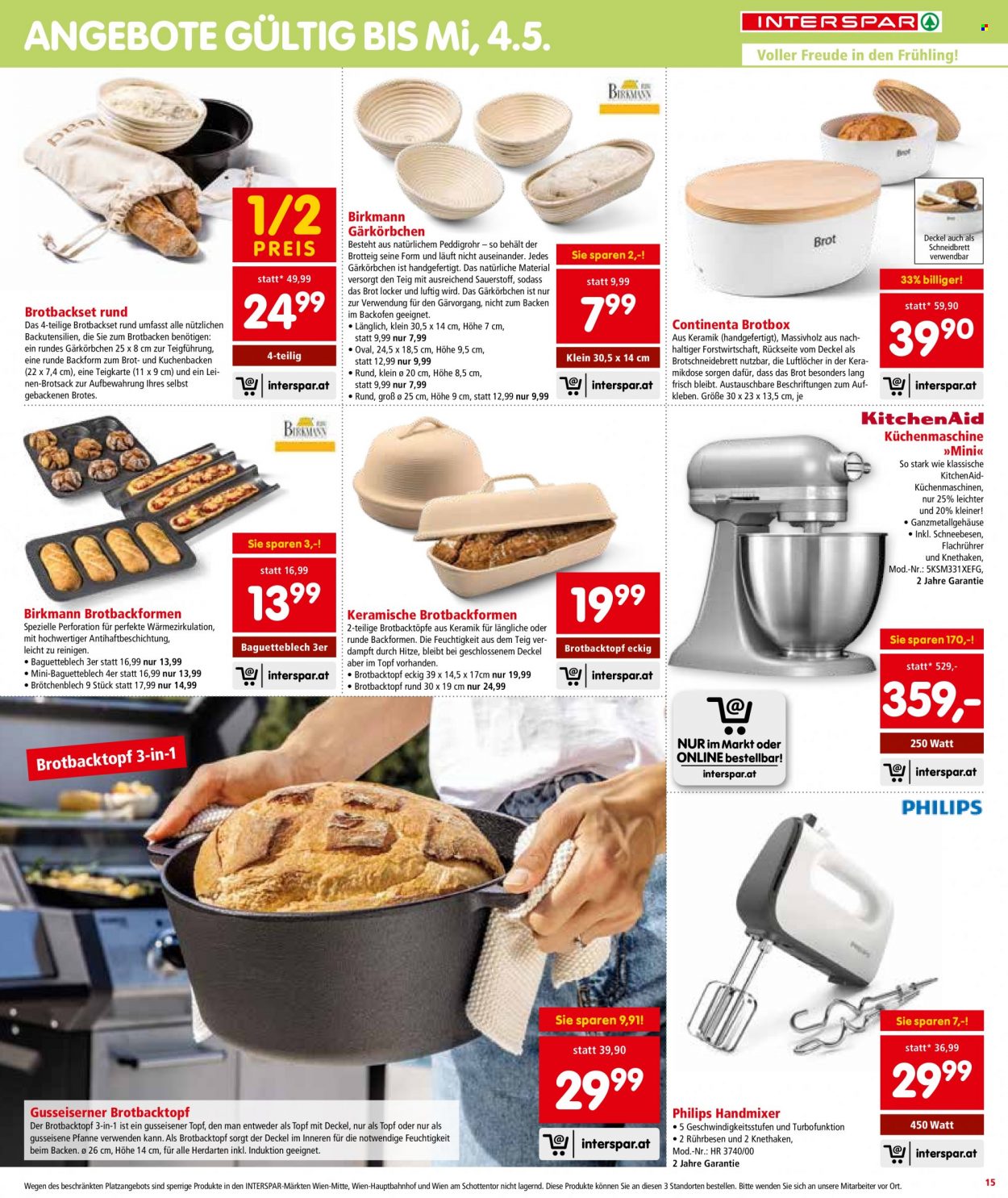 Angebote INTERSPAR - 12.4.2022 - 20.4.2022. Seite 15