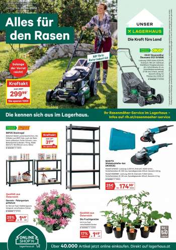 Angebote Lagerhaus - 12.4.2022 - 24.4.2022.