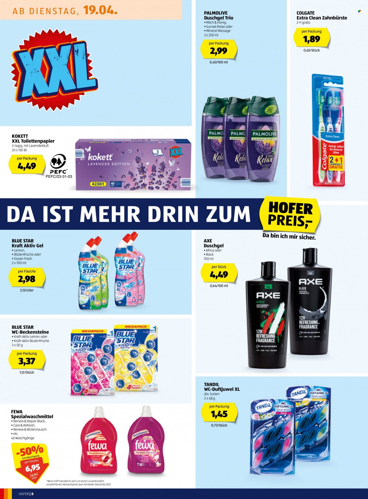 Angebote Hofer - 15.4.2022 - 21.4.2022. Seite 8