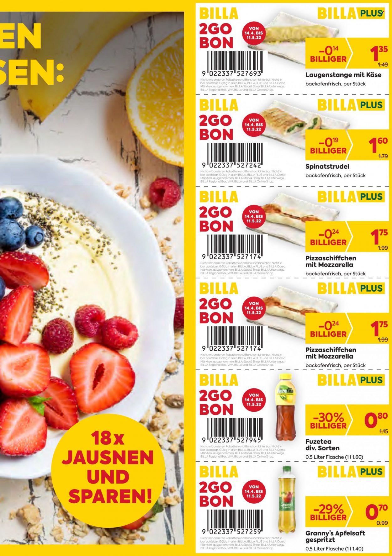 Angebote Billa - 14.4.2022 - 20.4.2022. Seite 13