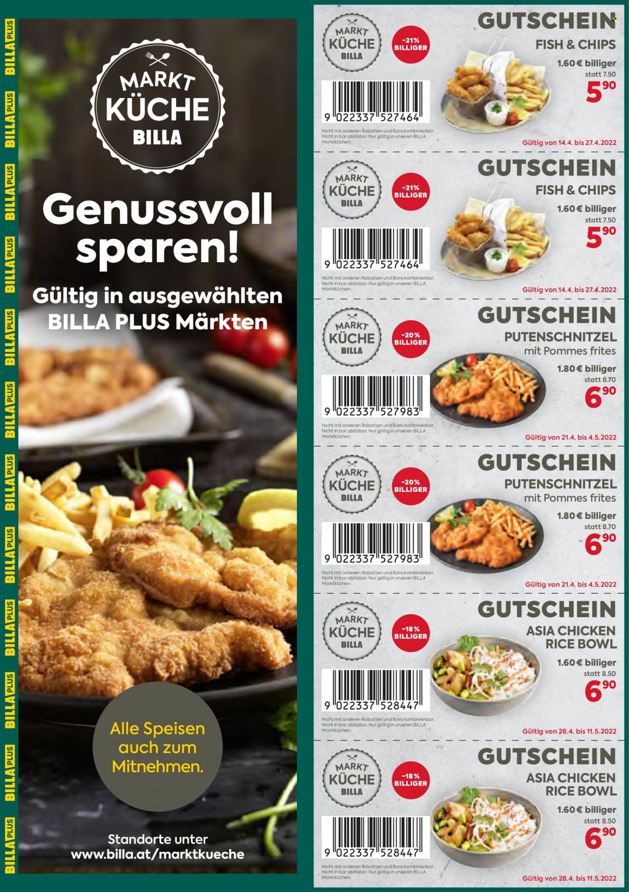 Angebote Billa - 14.4.2022 - 20.4.2022. Seite 14