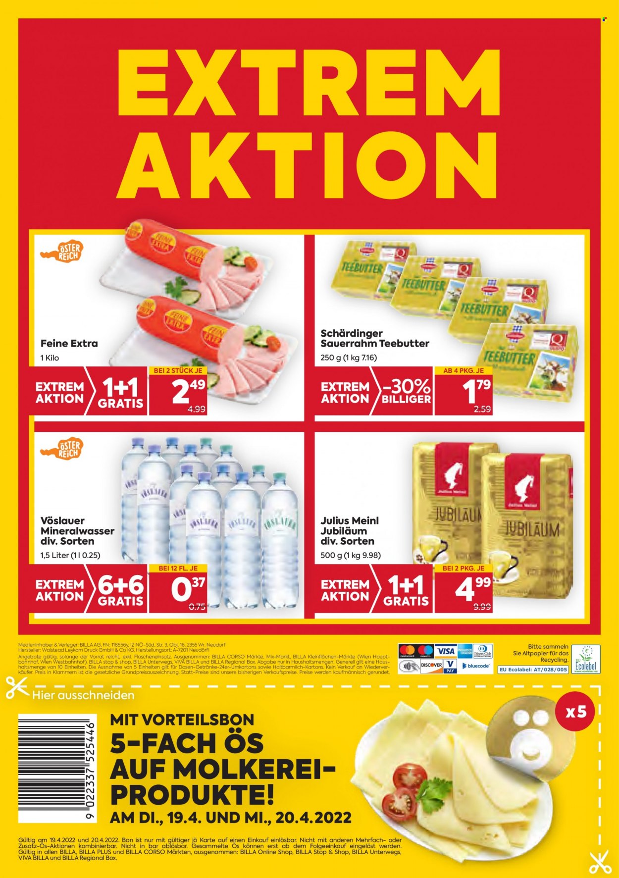 Angebote Billa - 14.4.2022 - 20.4.2022. Seite 24