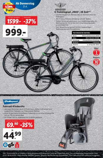 thumbnail - Fahrrad Kindersitz