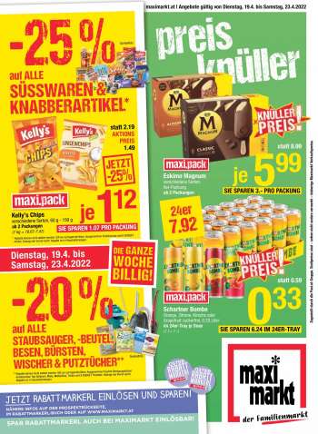 Angebote Maximarkt - 19.4.2022 - 23.4.2022.
