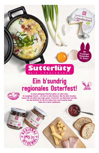 Angebote Sutterlüty - 14.4.2022 - 20.4.2022.