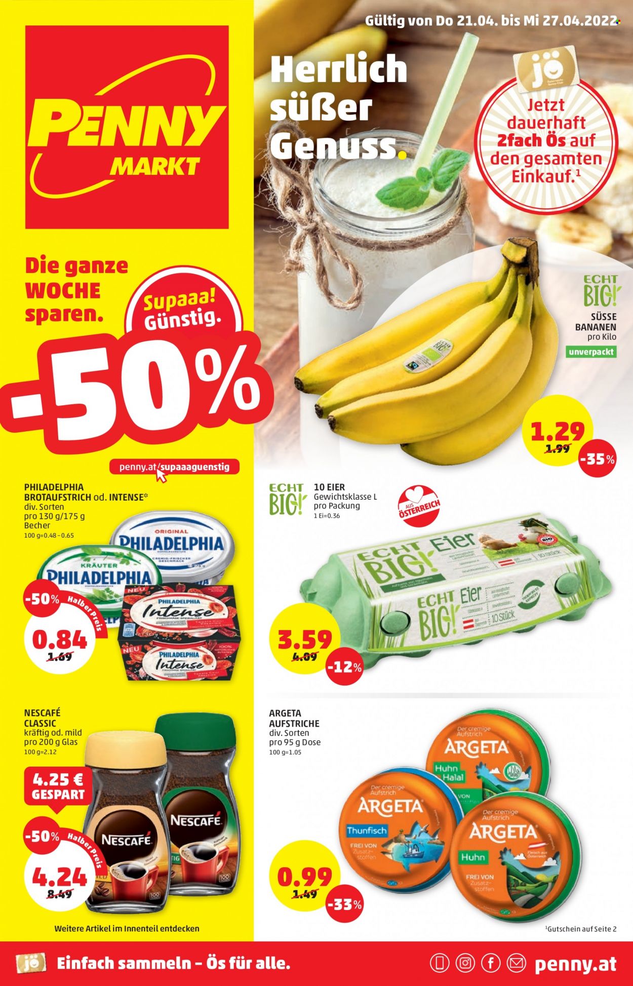 Angebote Penny - 21.4.2022 - 27.4.2022. Seite 1