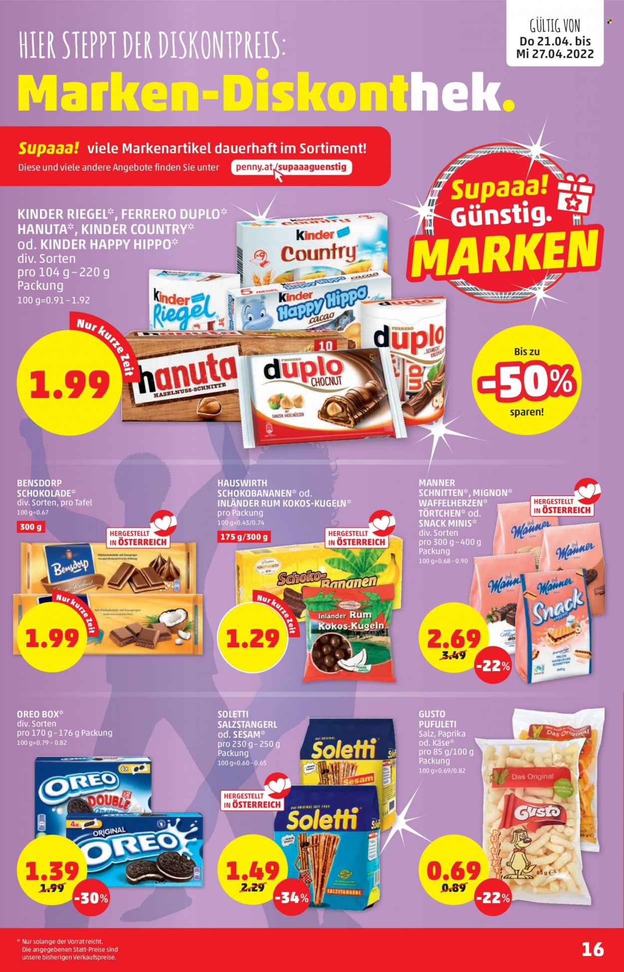 Angebote Penny - 21.4.2022 - 27.4.2022. Seite 16