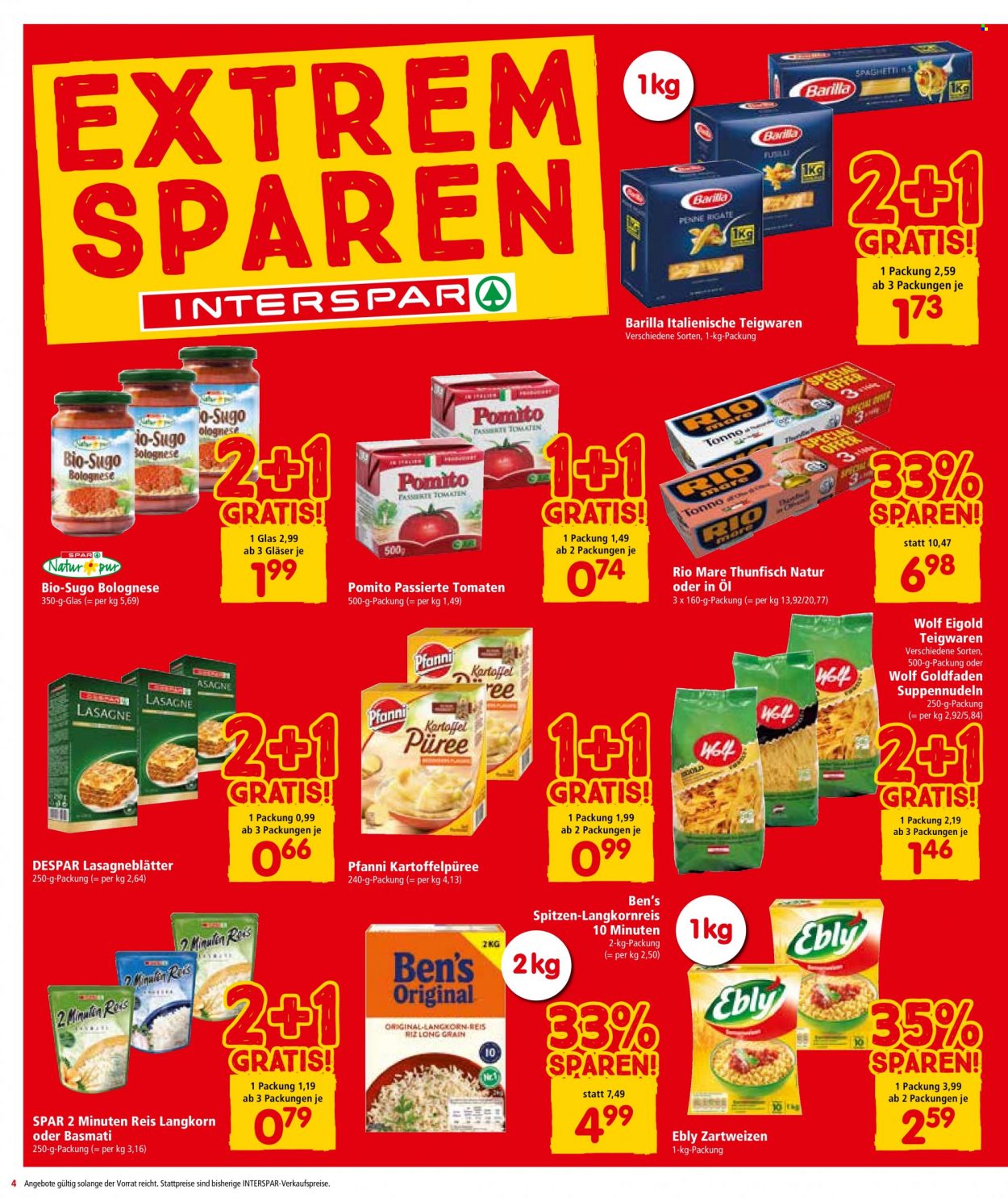 Angebote INTERSPAR - 21.4.2022 - 4.5.2022. Seite 4