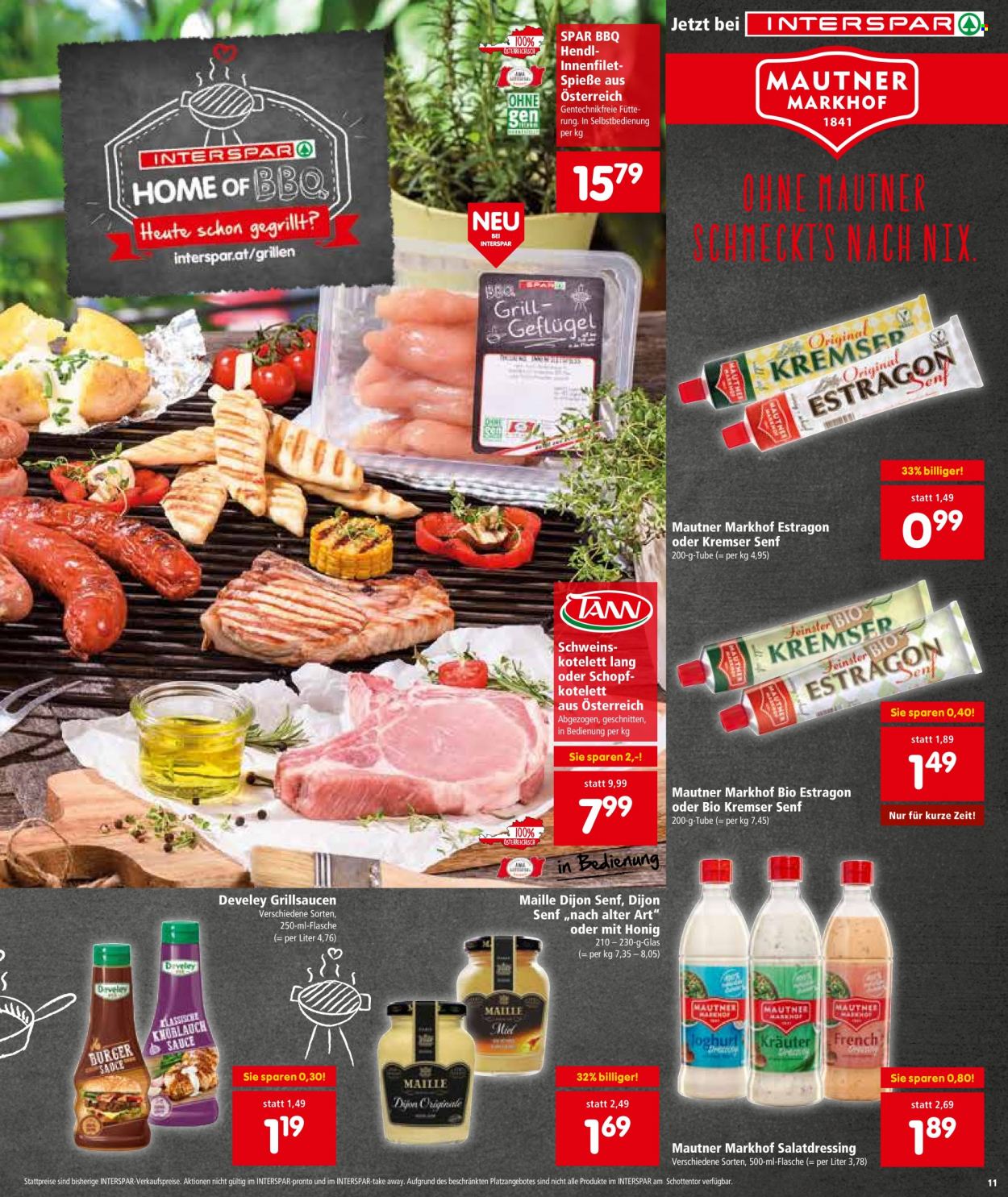 Angebote INTERSPAR - 21.4.2022 - 4.5.2022. Seite 11