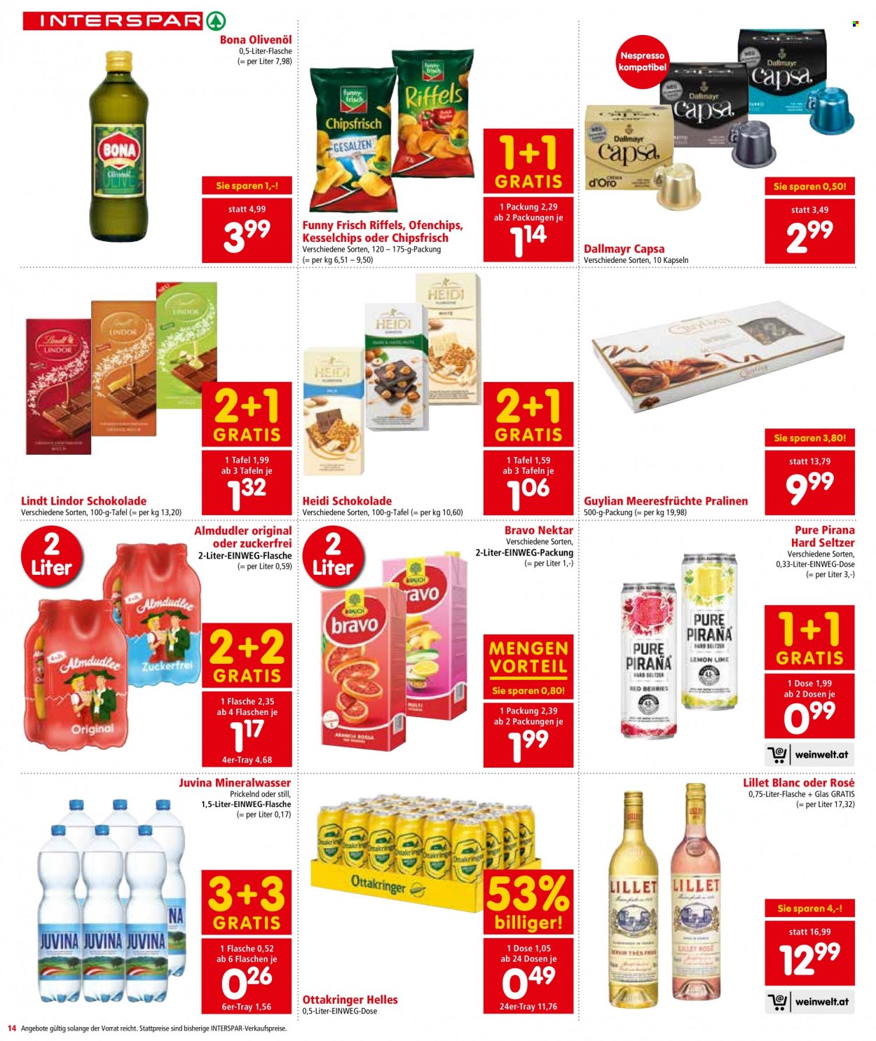 Angebote INTERSPAR - 21.4.2022 - 4.5.2022. Seite 14